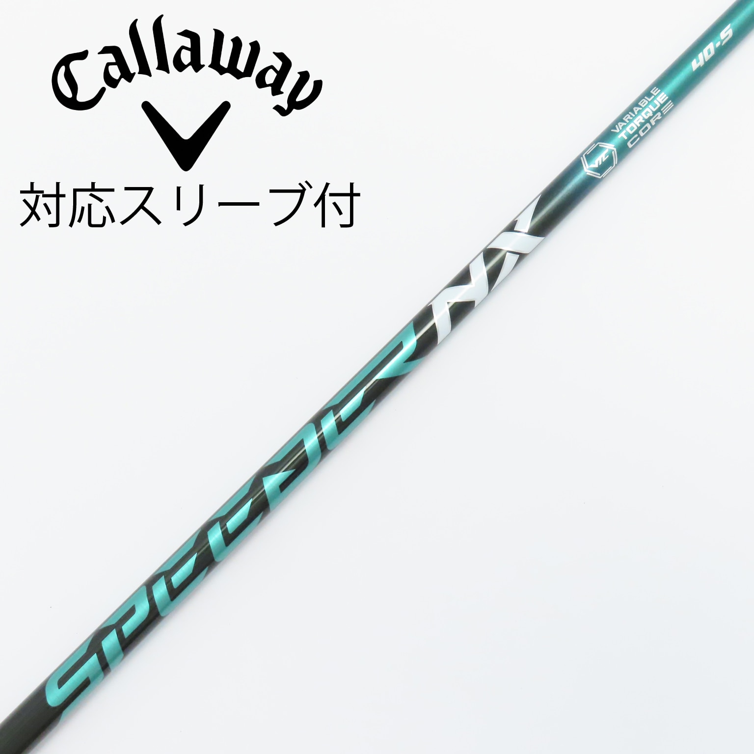 SPEEDER NX GREEN 40-R2【美品】 中古】Speeder NX GREEN ドライバー用_スリーブ付 Speeder NX