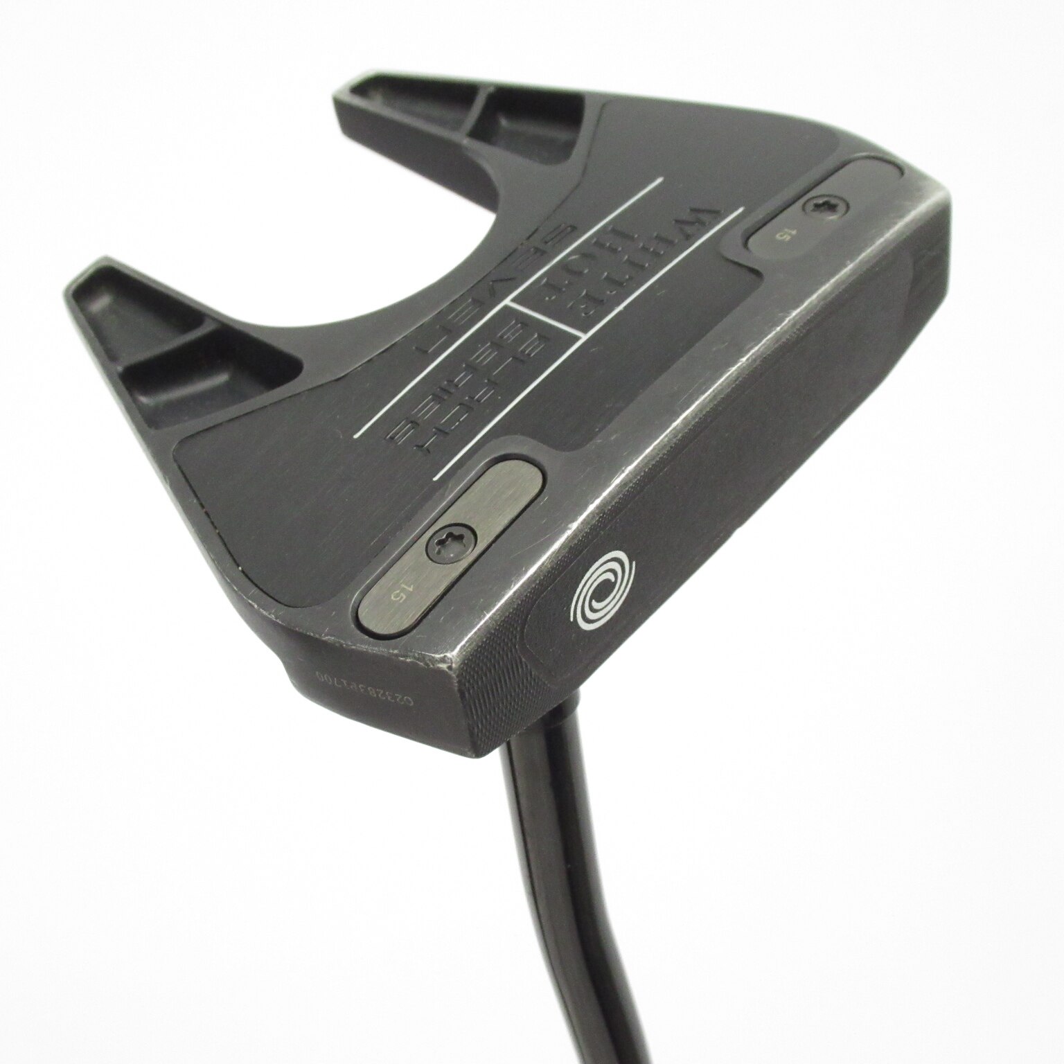 中古】ホワイト・ホット ブラック SEVEN DB パター カーボンスチール