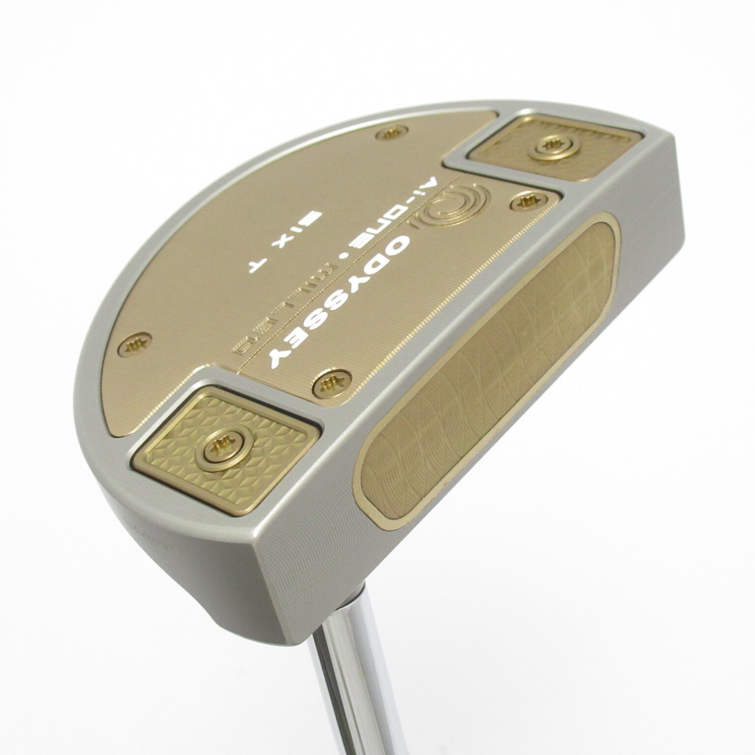 中古】Ai-ONE MILLED SILVER SIX T DB パター スチールシャフト 計測