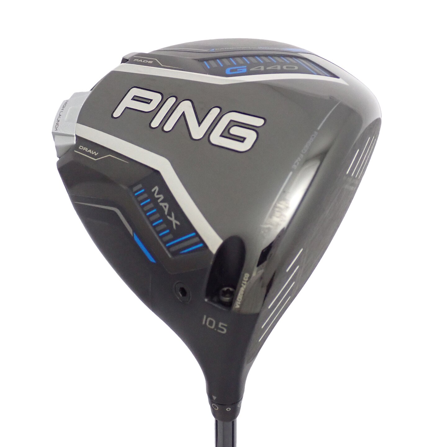 中古】G440 HL MAX ドライバー SPEEDER NX GREY 35 10.5 設定無 CD