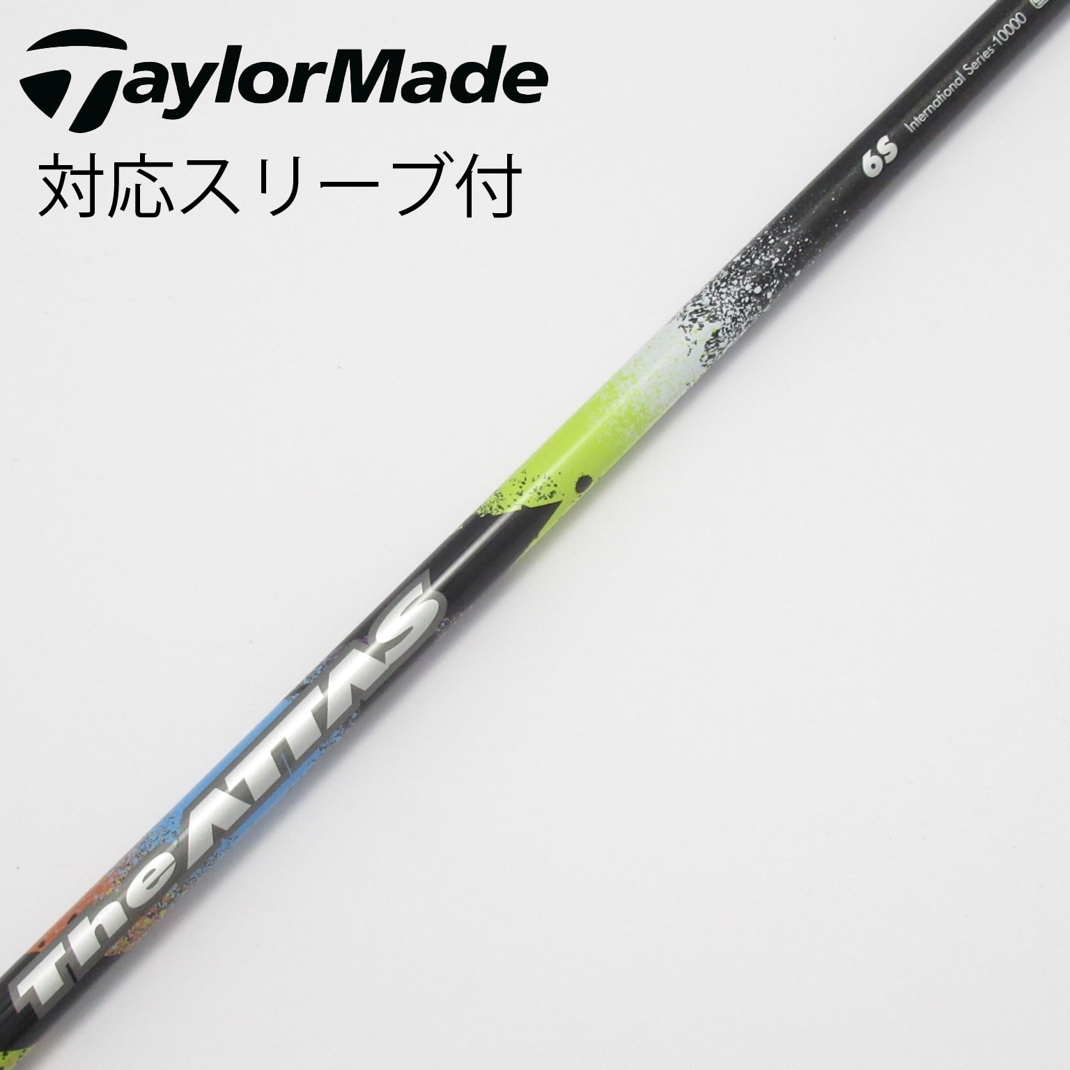 中古】THE ATTAS ドライバー用_スリーブ付 THE ATTAS 6 S C