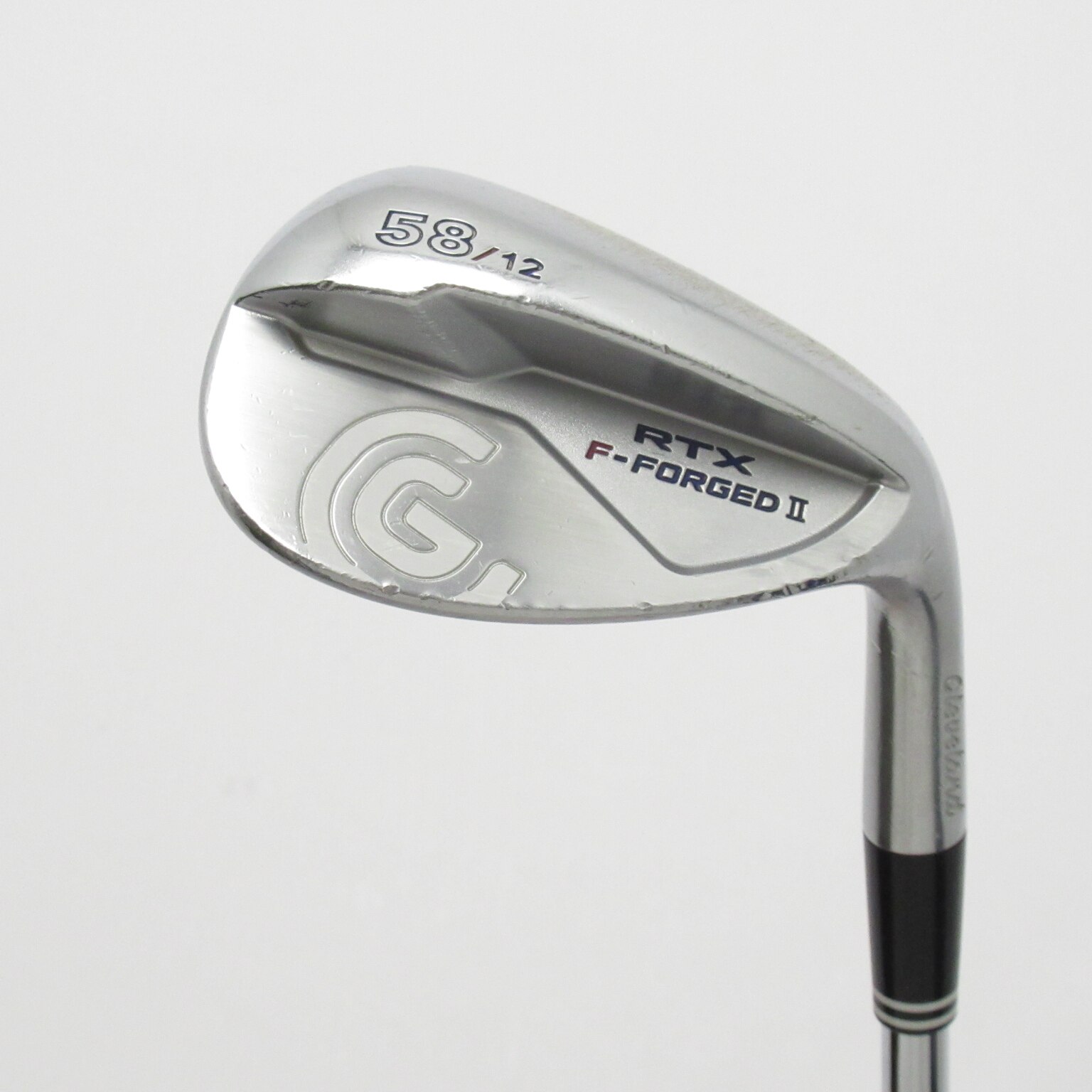 中古】RTX F-FORGED II ウェッジ スチールシャフト 58-12 判別不能 D