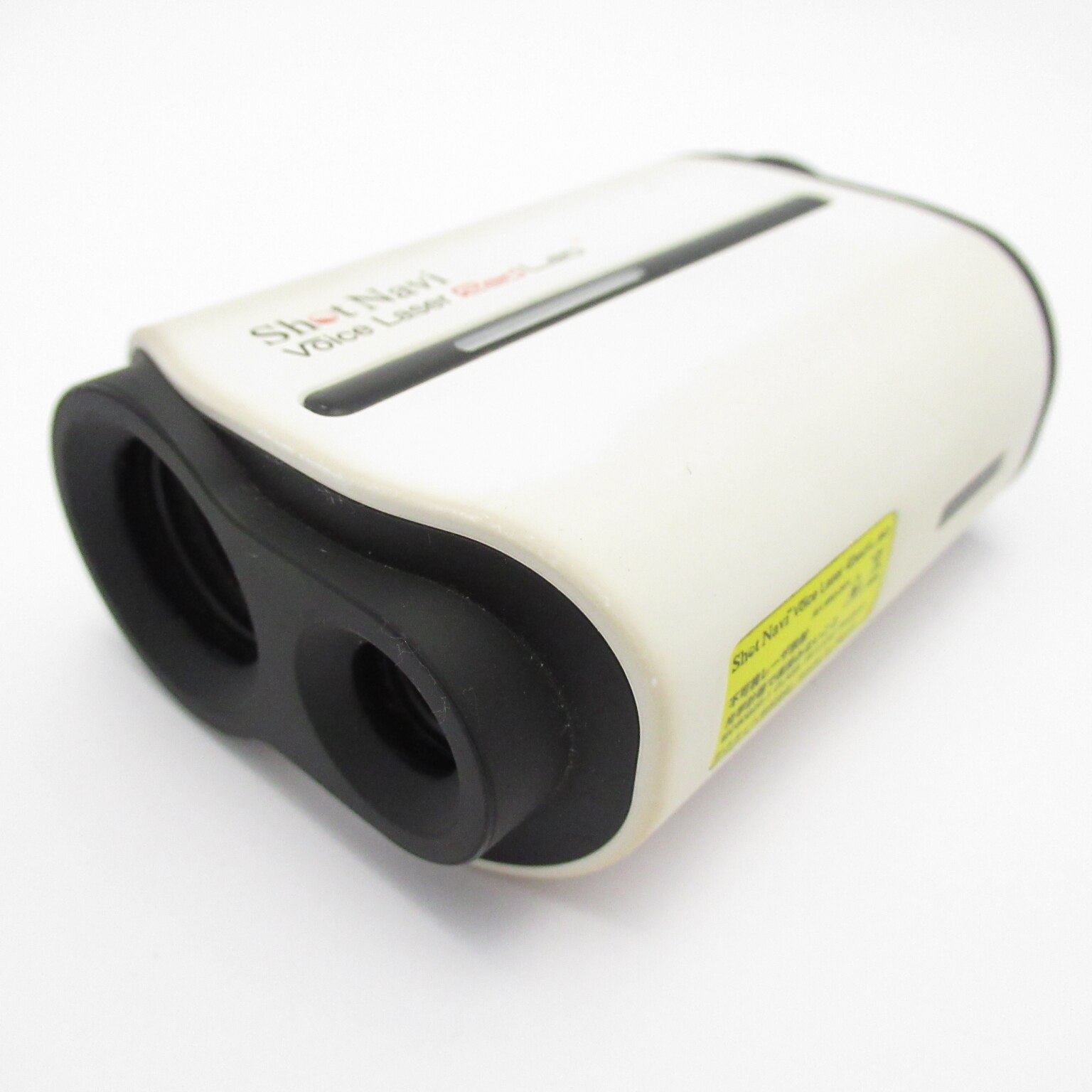 ショットナビ　ボイスレーザーレッドレオ　白　中古 ShotNavi ショットナビ Shot Navi ボイスレーザー レッドレオ