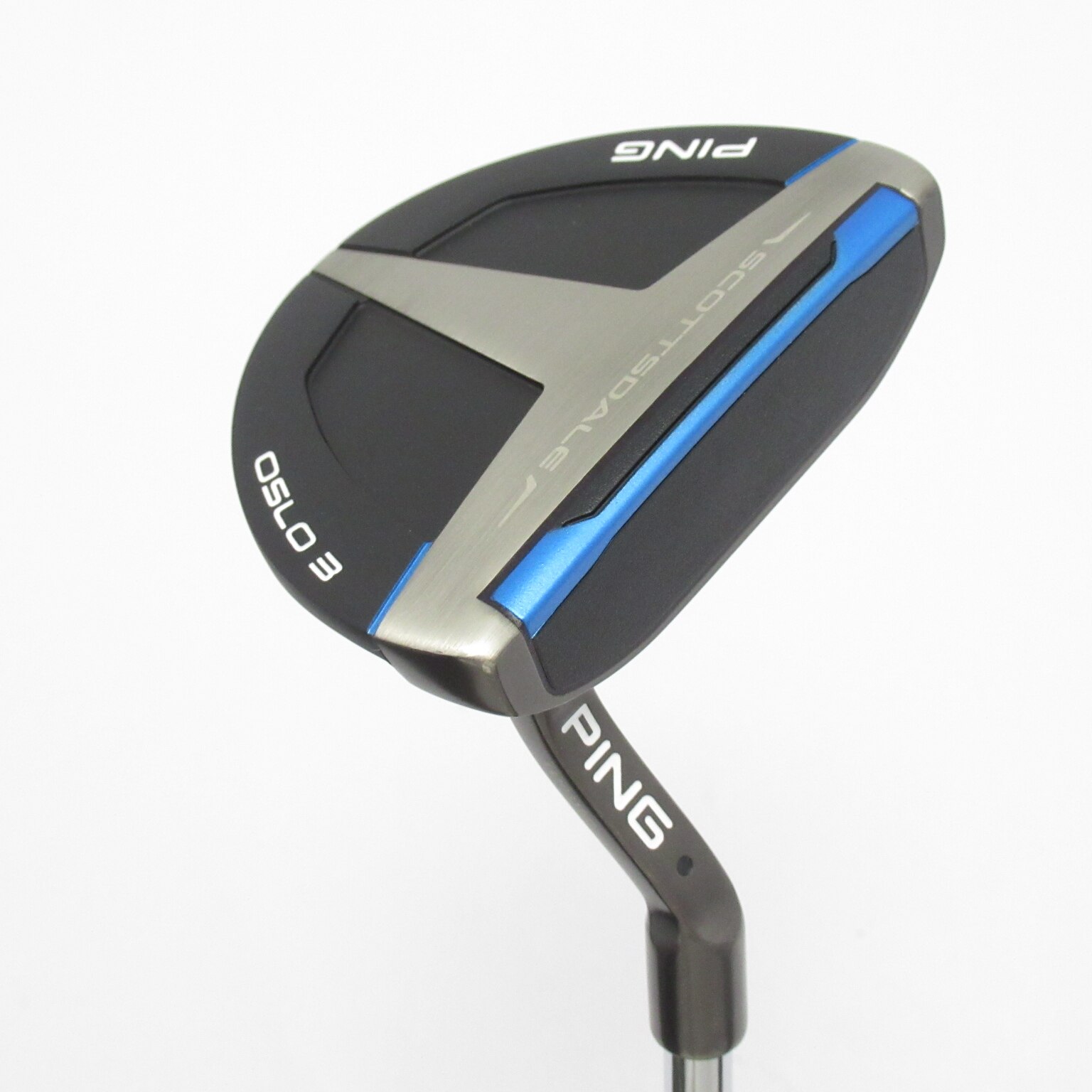 【中古/美品】PING OSLO 3 パター スコッツデール 34インチ 中古】スコッツデール オスロ 3(2025) パター スチールシャフト 計測