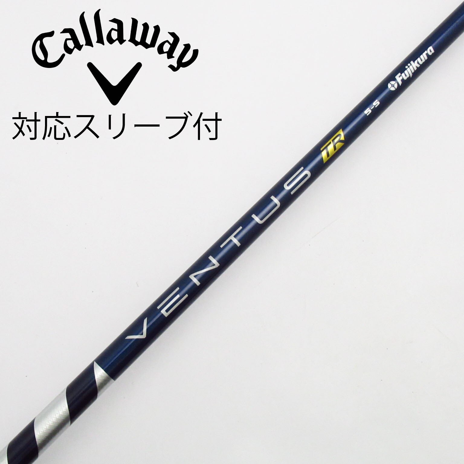 中古】VENTUS TR BLUE(VELOCOREあり) ドライバー用_スリーブ付 VENTUS