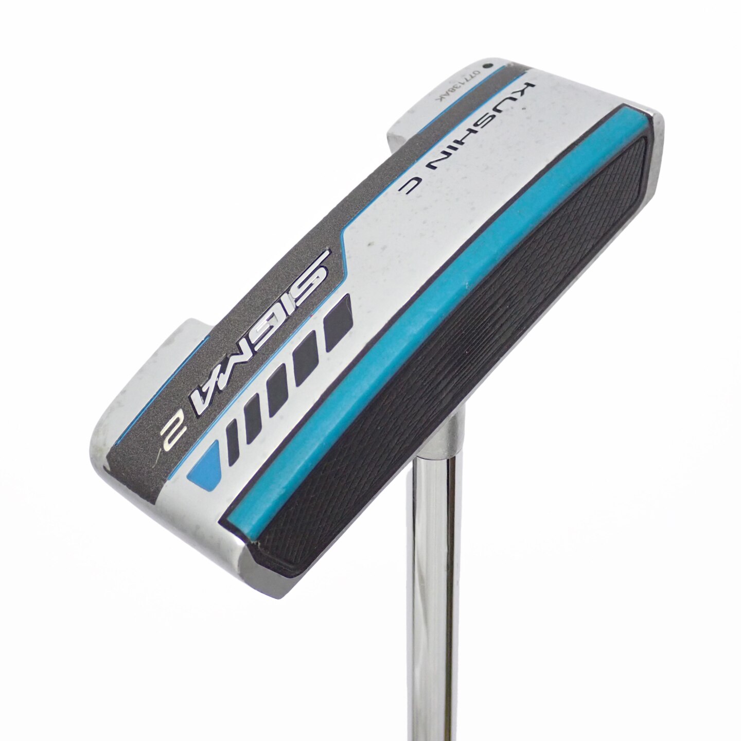 中古】SIGMA2 KUSHIN C プラチナム仕上げ パター スチールシャフト