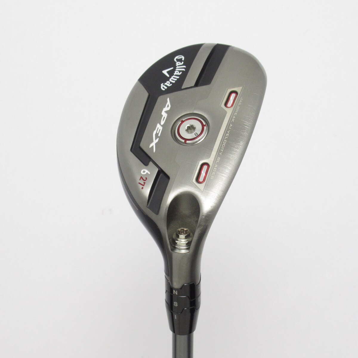 キャロウェイAPEXユーティリティ（4U21°）Fujikura MC80S 中古】APEX UT(2021) ユーティリティ Fujikura MC 80 for Callaway 27
