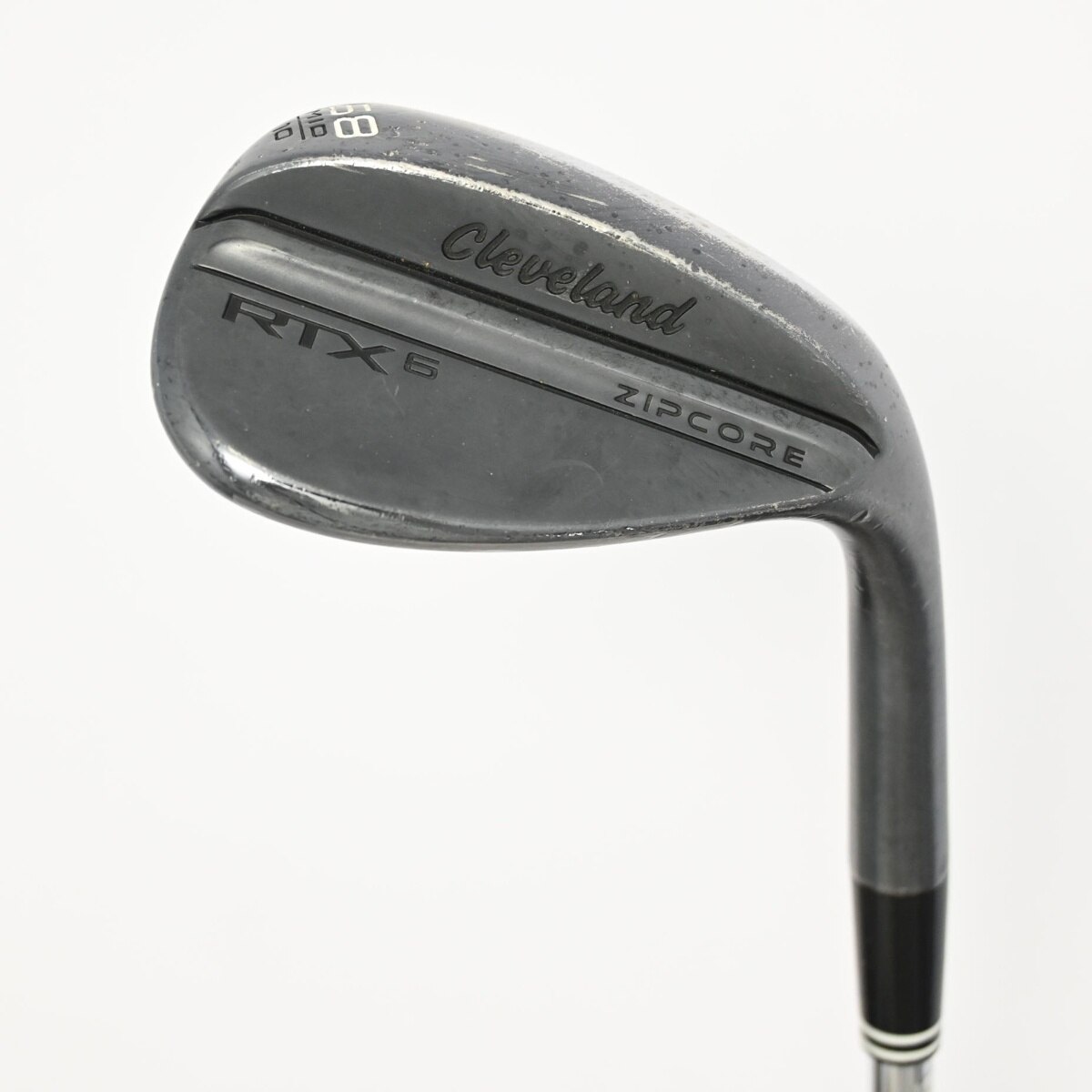 中古】RTX 6 ZIPCORE ブラックサテン ウェッジ (クリーブランド) RTX