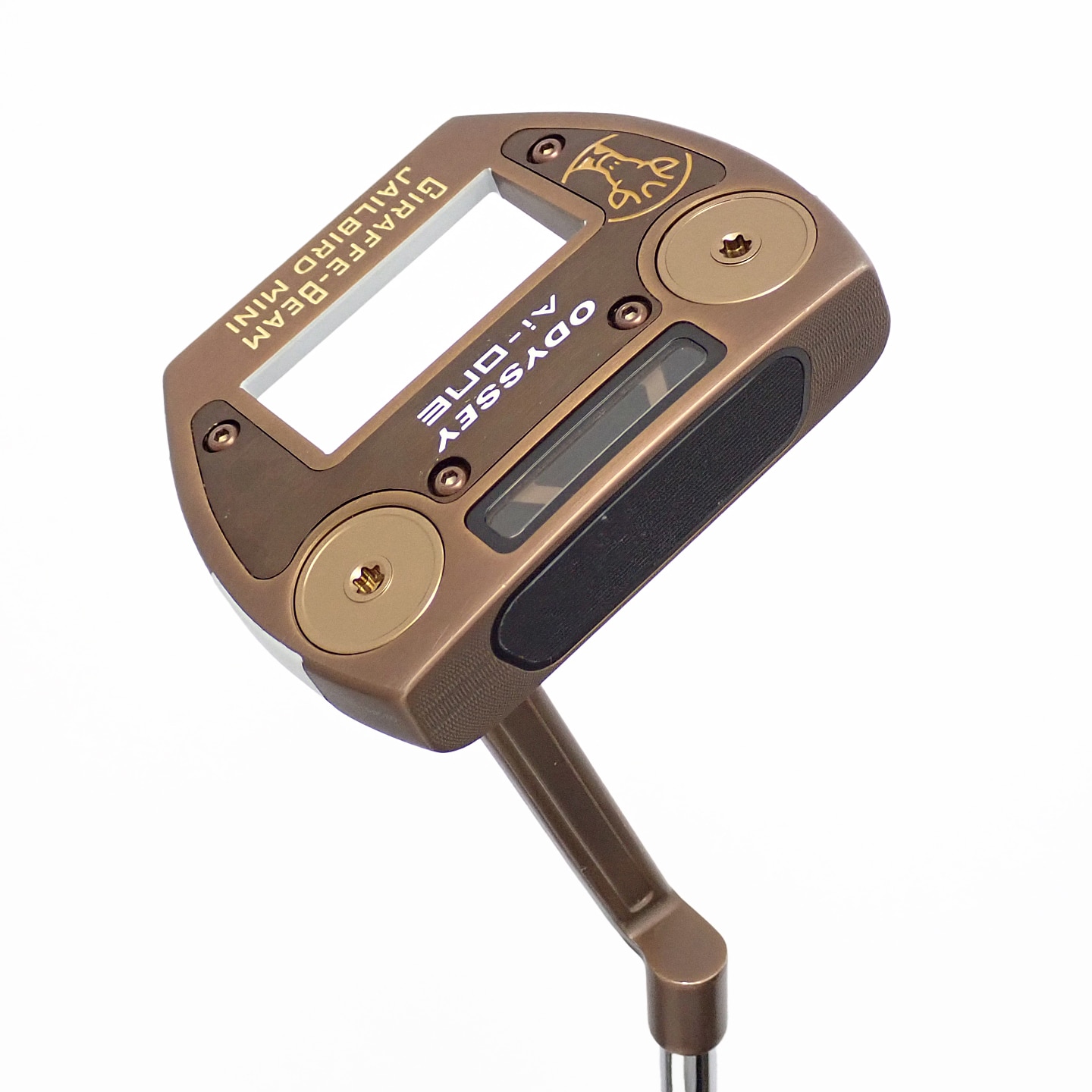 中古】Ai-ONE GIRAFFE-BEAM JAILBIRD MINI パター スチールシャフト