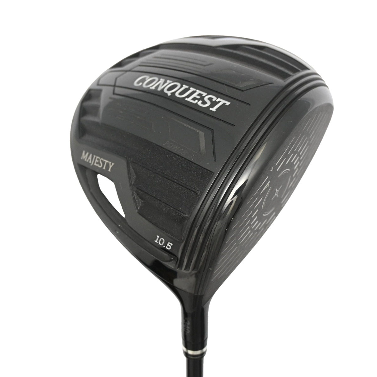 クラブ MAJESTY CONQUEST SPEEDER NX HV340 9.5 S 中古】マジェスティ コンクエスト ブラック 2022 ドライバー Speeder