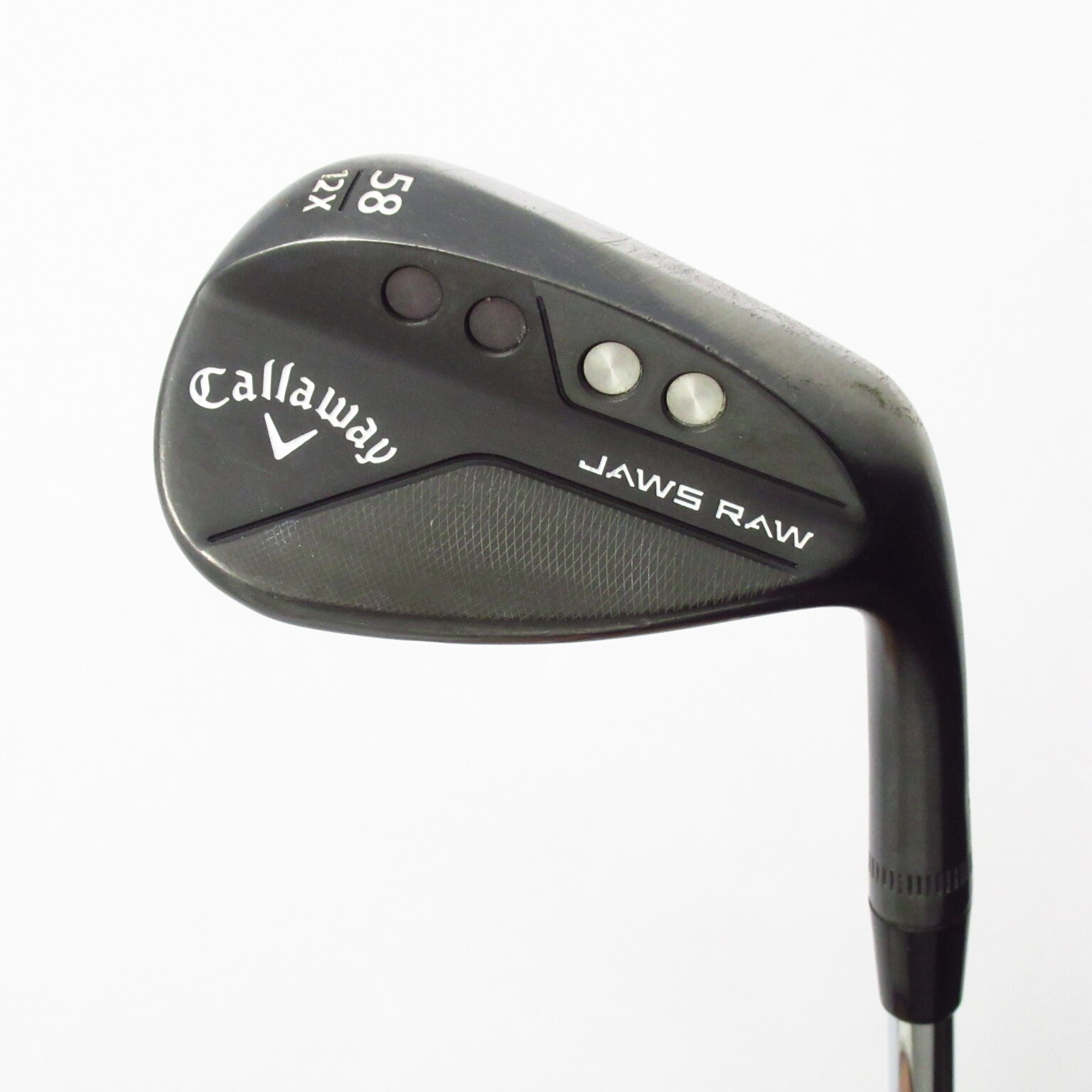 中古】JAWS RAW Xグラインド ブラックプラズマQPQ仕上げ ウェッジ