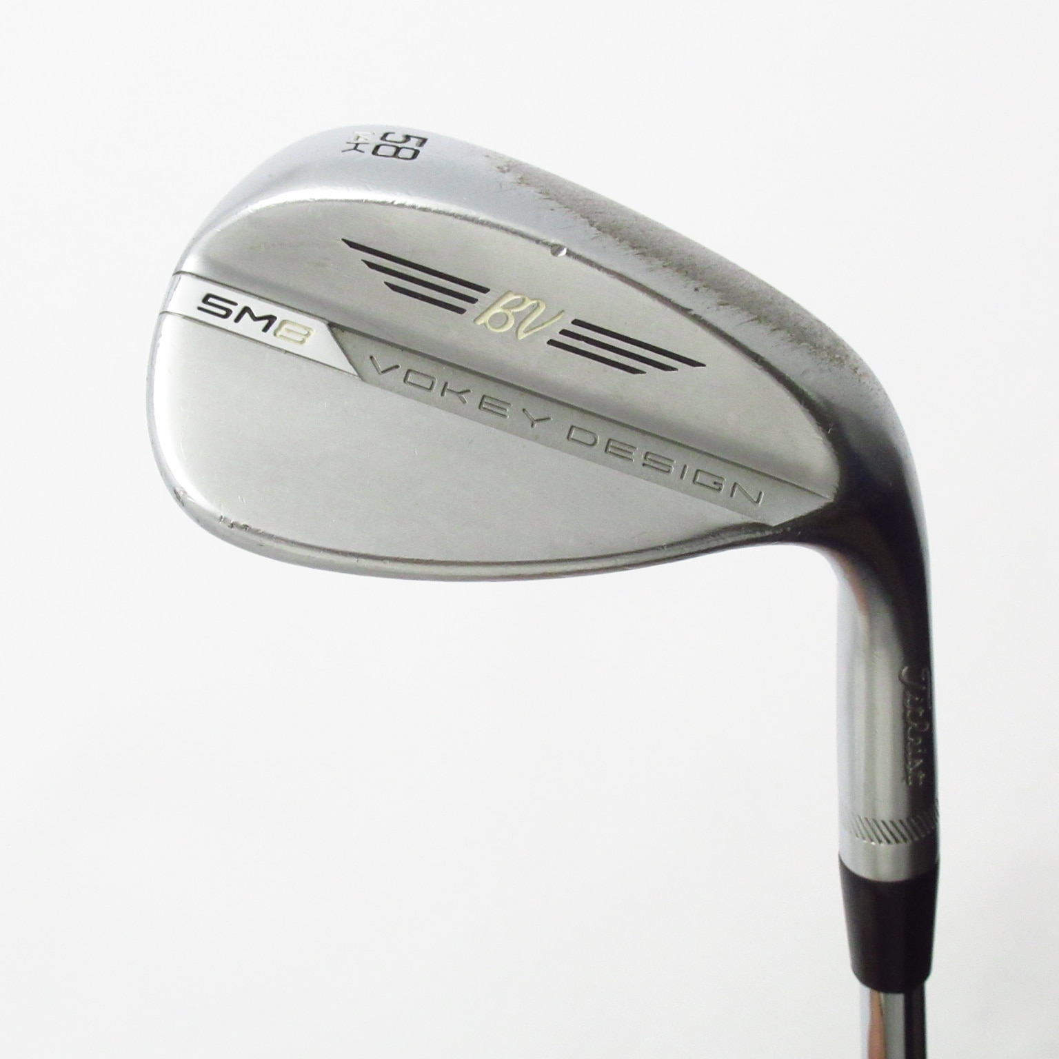 【美品】ボーケイ SM8 58° 12D ウェッジ　ダイナミックゴールド ボーケイデザイン SM8 ジェットブラック ウェッジ ダイナミック