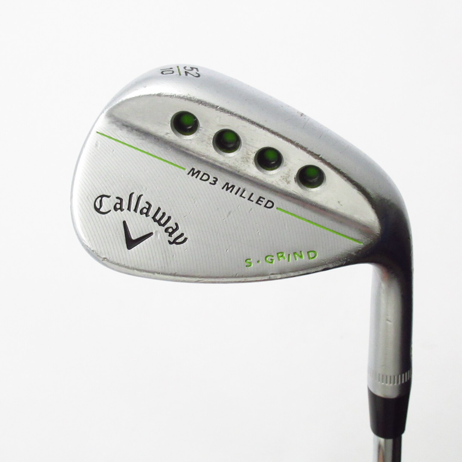 中古】MD3 MILLED ウェッジ スチールシャフト 52-10 判別不能 D