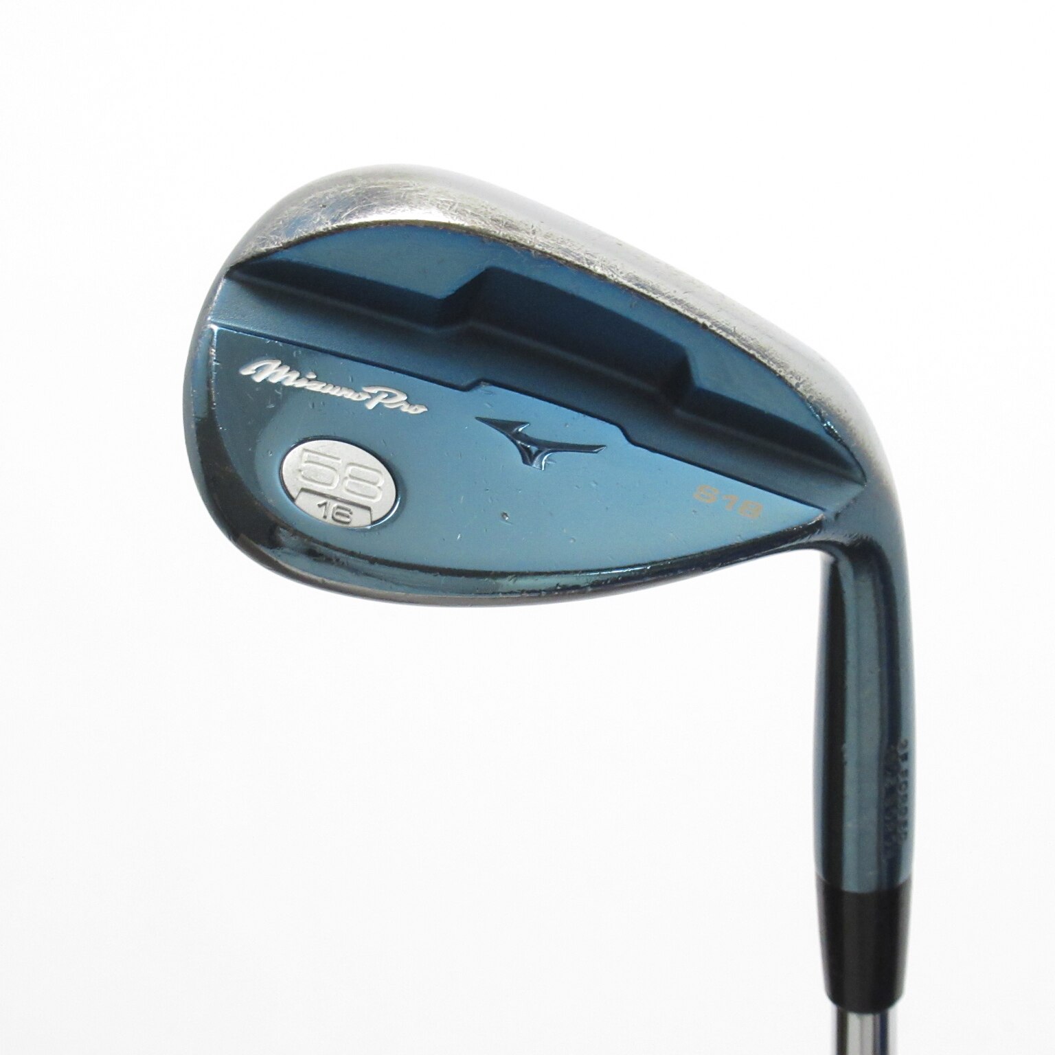 中古】MizunoPro S18 BLUE ウェッジ Dynamic Gold 58-16 WEDGE D