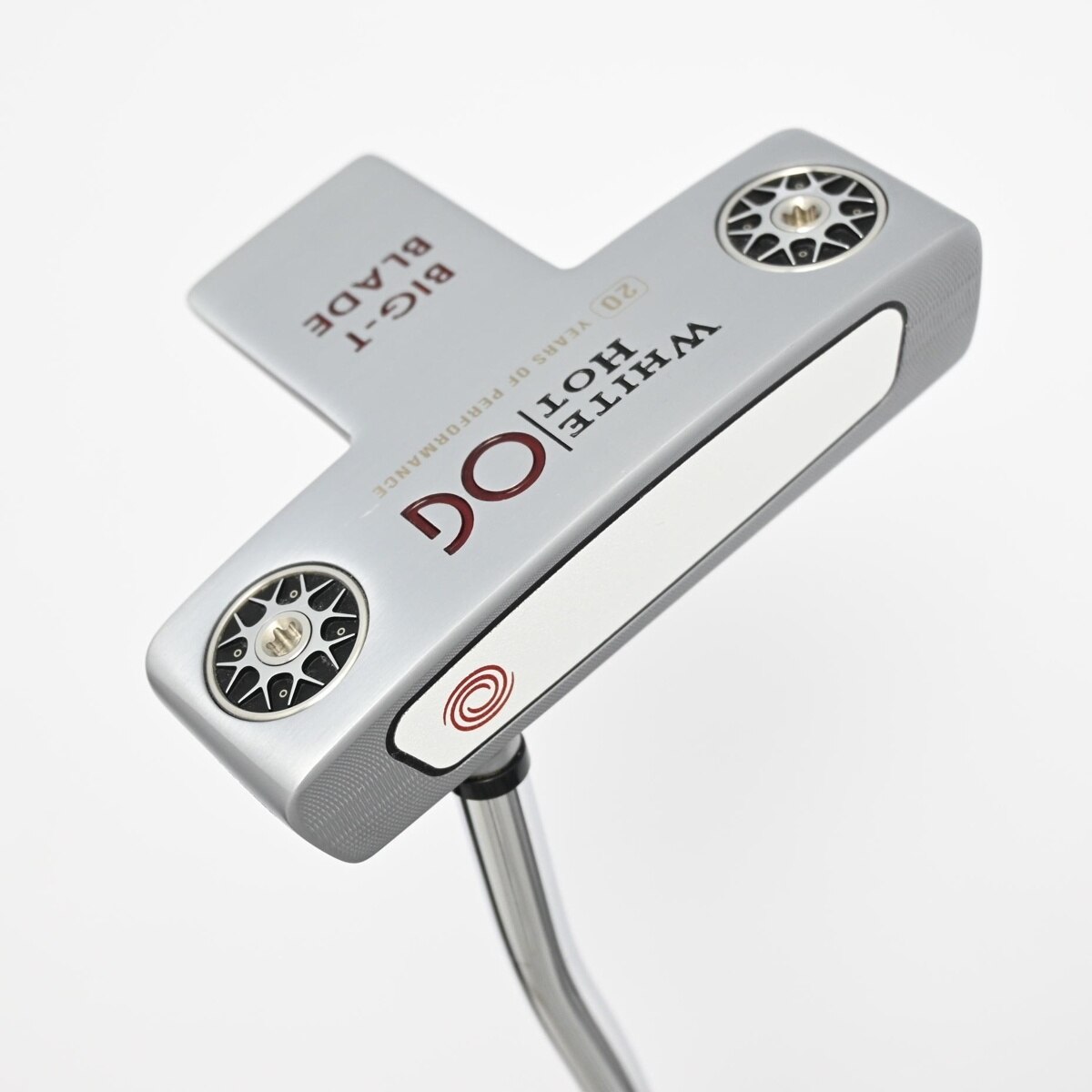 【中古ゴルフクラブ】オデッセイ　White Hot　ホワイトホット オージー BIG T SLシャフト装着 パター カーボンスチール複合シャフト　… 中古】ホワイトホット オージー BIG T SLシャフト装着 パター カーボン