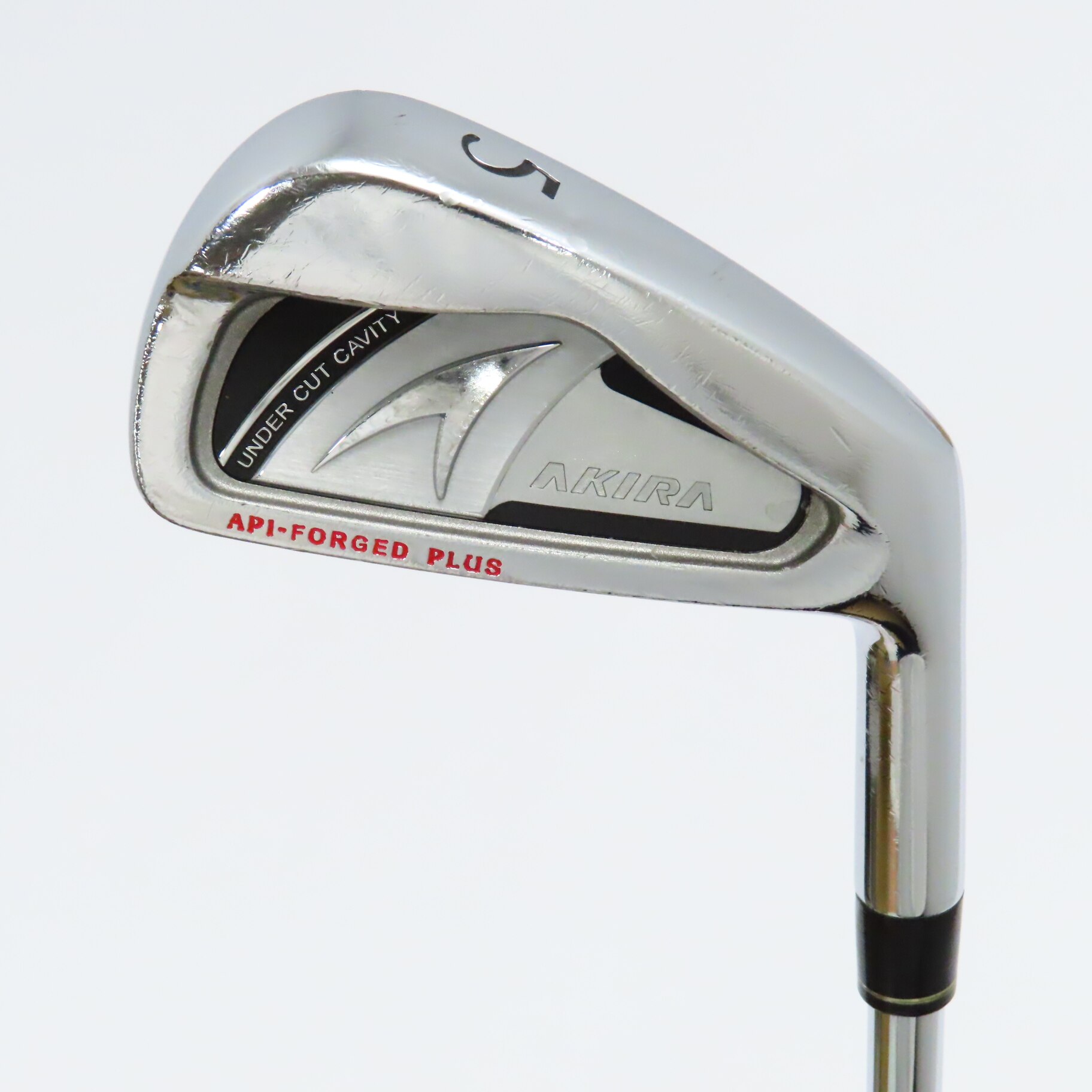 中古】AKIRA API FORGED PLUS アイアン スチールシャフト 26 判別不能