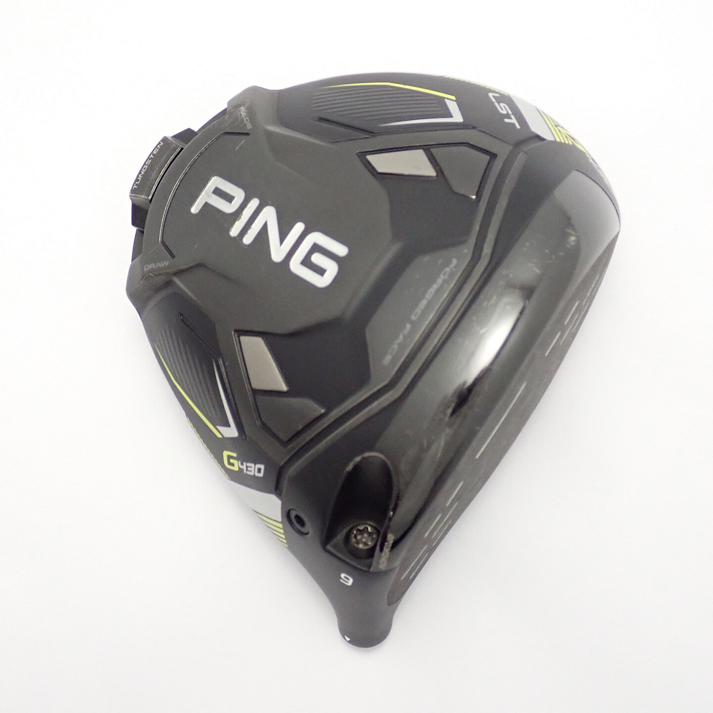 （そこそこ美品）Ping G430 LST 9° ヘッドのみ 新品 G430 LST 9 0° ドライバー ヘッド単品 PING ピン 日本仕様 正規品 1W