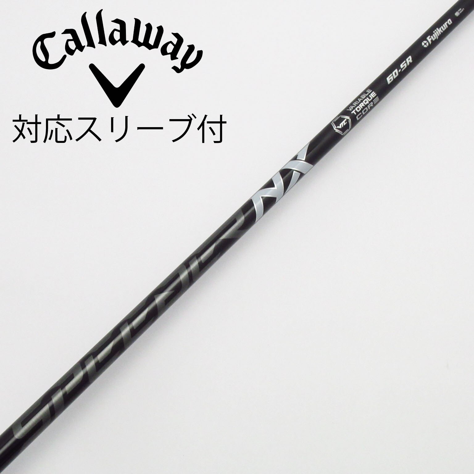 6 フジクラ　NXブラック　60S キャロスリーブ付　ドライバー用 中古】Speeder NX BLACK ドライバー用_スリーブ付 Speeder NX BLACK 60