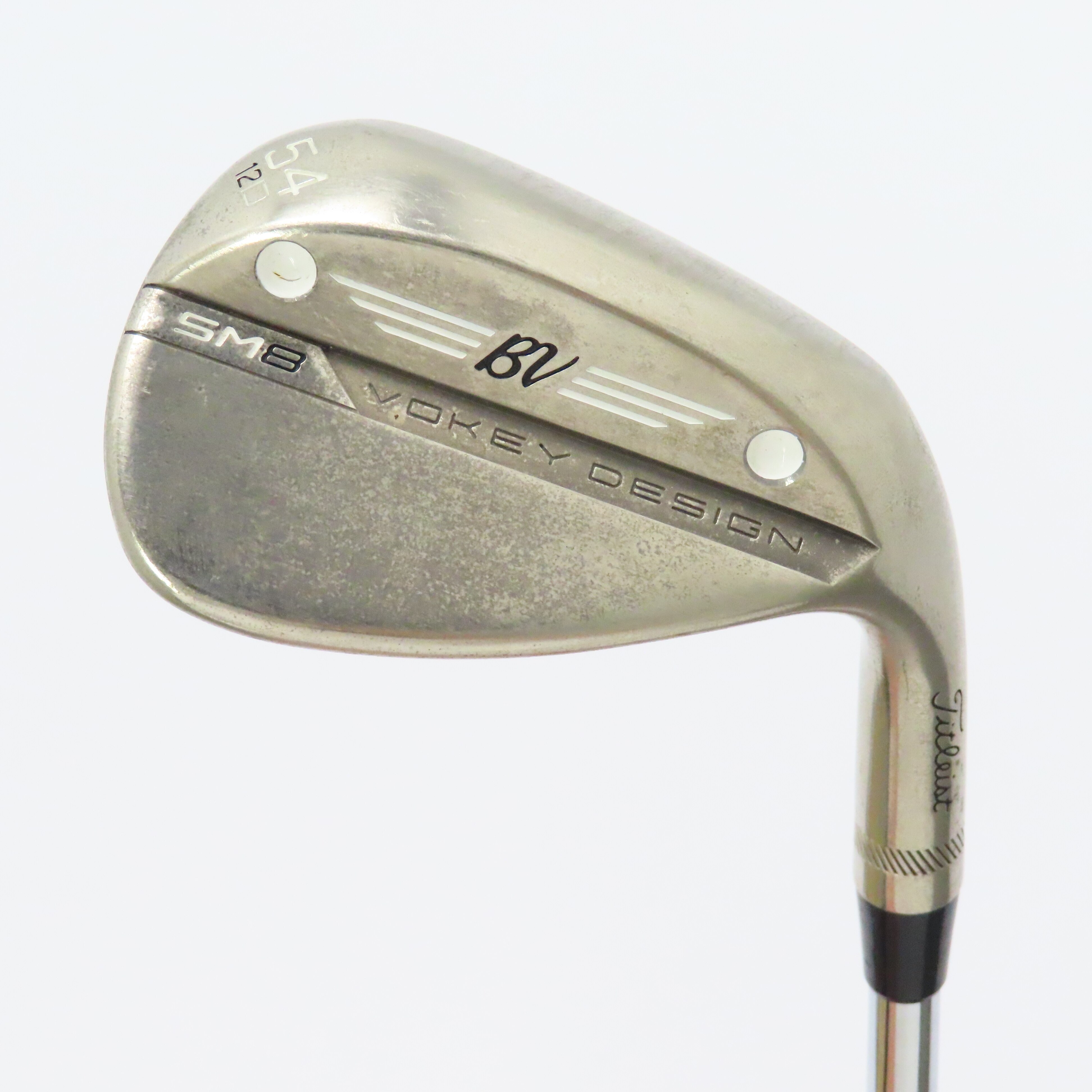 中古】ボーケイデザイン SM8 ブラッシュドスチール ウェッジ N.S.PRO