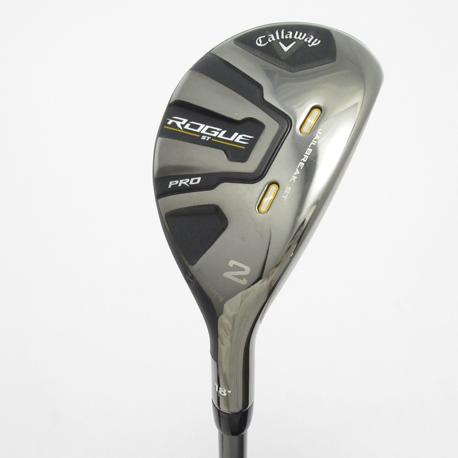ローグ プロ ROGUE ST PRO 2U ユーティリティ MC80S 18° 中古】ローグ ST PRO ユーティリティ Fujikura MC 80 for Callaway 18