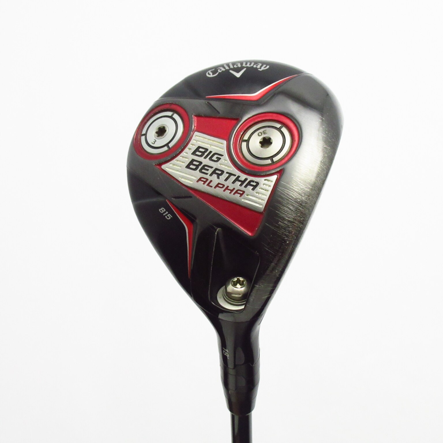 中古】ビッグバーサ ALPHA 815 フェアウェイウッド BIG BERTHA 18 S D