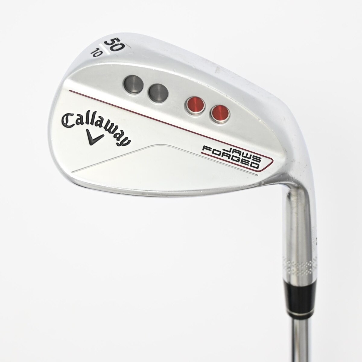 中古】JAWS FORGED クロムメッキ仕上げ ウェッジ Dynamic Gold