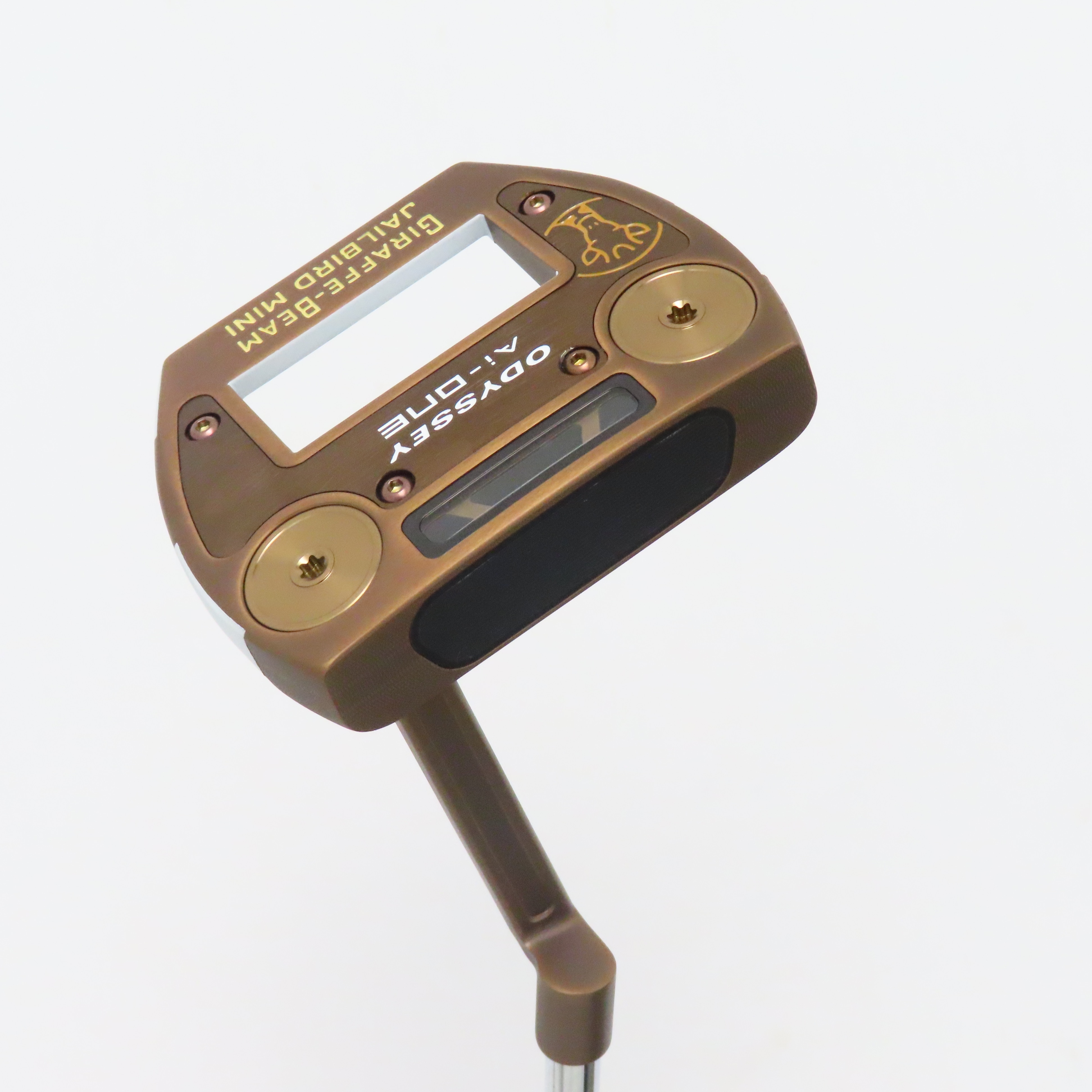 中古】Ai-ONE GIRAFFE-BEAM JAILBIRD MINI パター スチールシャフト