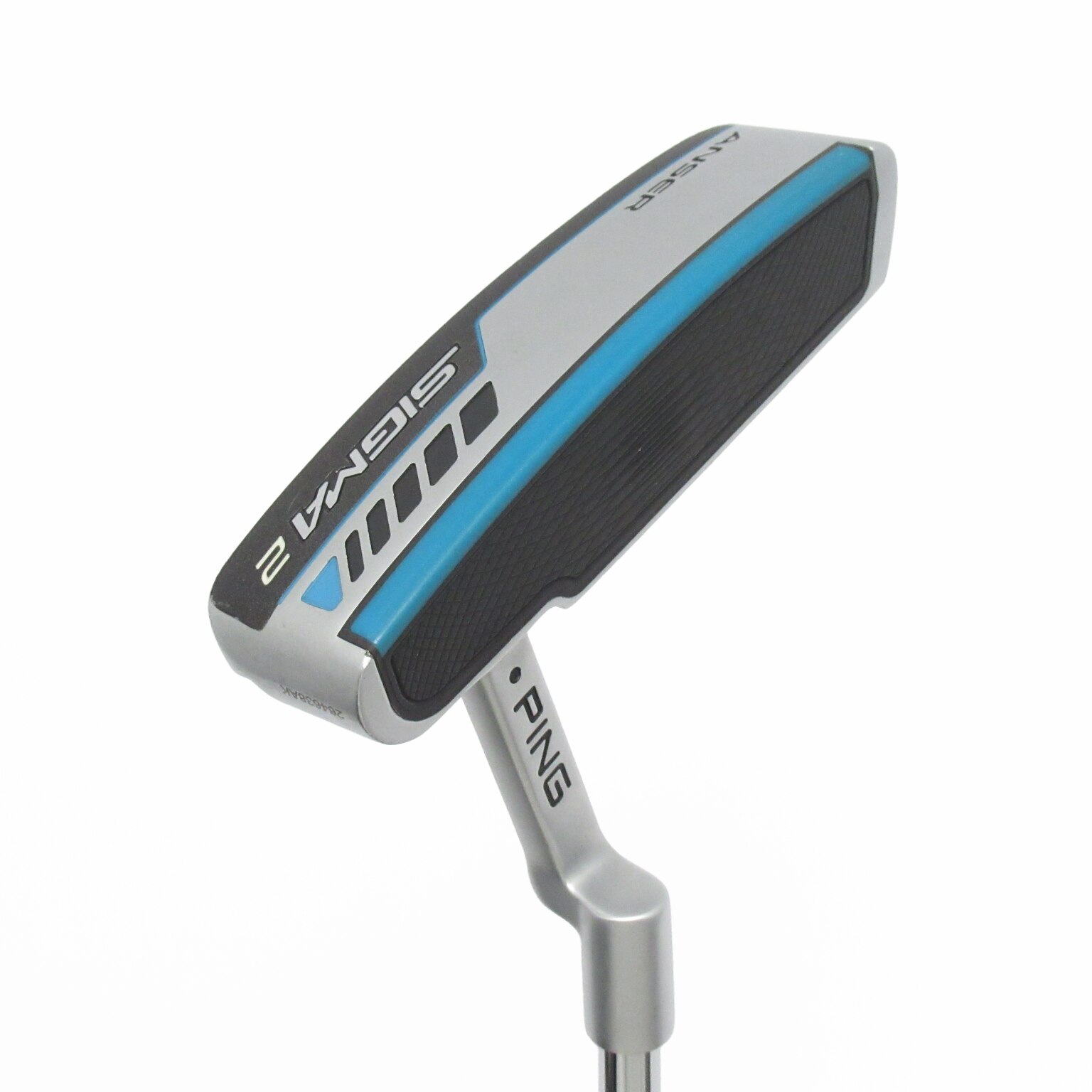 中古】SIGMA2 ANSER プラチナム仕上げ パター スチールシャフト 計測