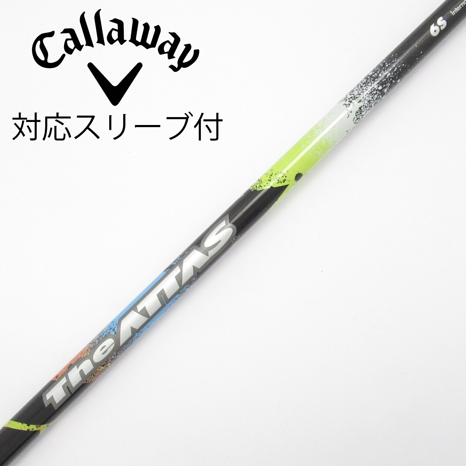 USTマミヤ　ジアッタス6S テーラーメイドスリーブ付きドライバー用シャフト 中古】THE ATTAS ドライバー用_スリーブ付 THE ATTAS 6 S C(シャフト