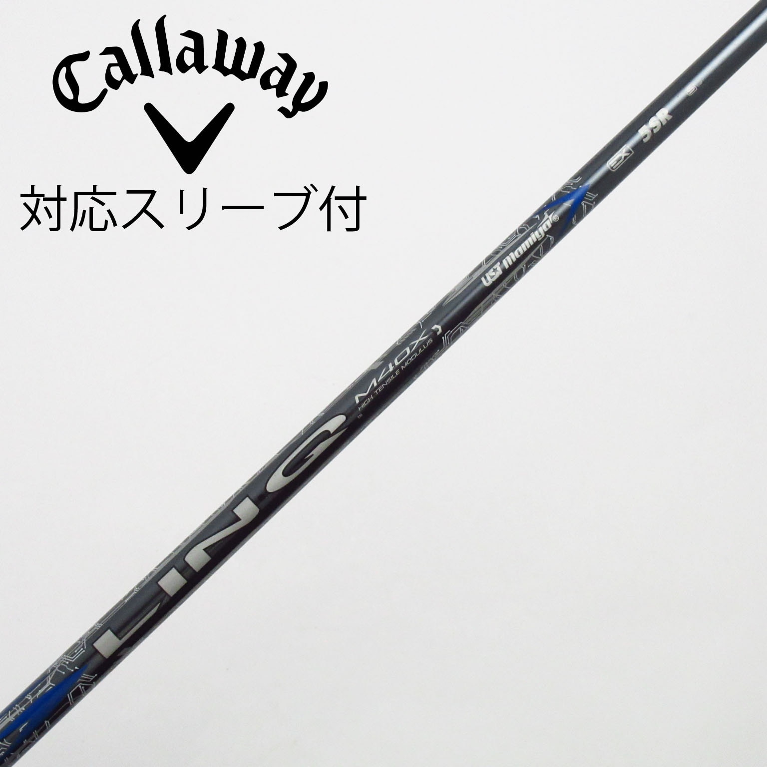 中古】LIN-Q BLUE EX ドライバー用_スリーブ付 LIN-Q BLUE EX 5 SR C
