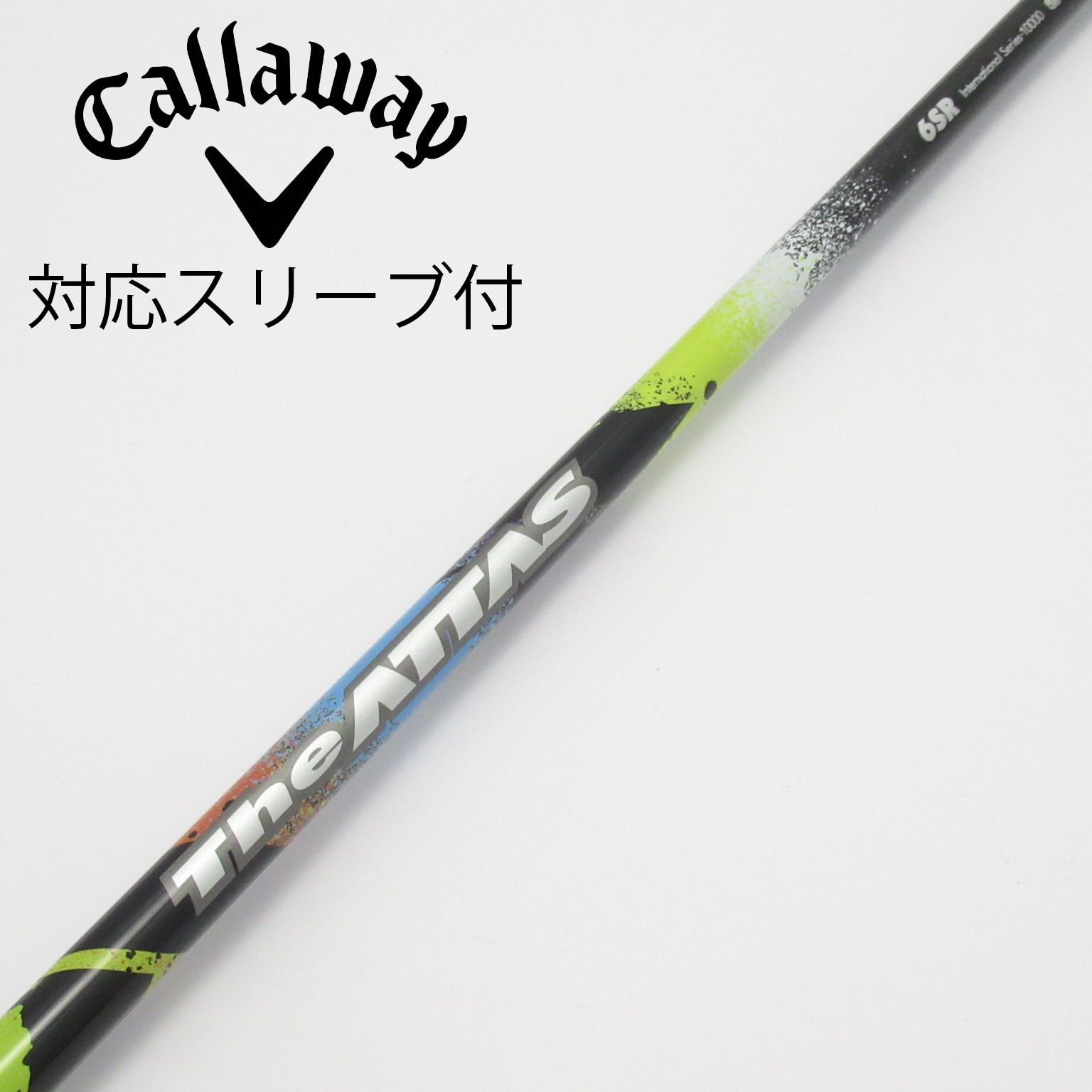 中古】THE ATTAS ドライバー用_スリーブ付 THE ATTAS 6 SR C(シャフト