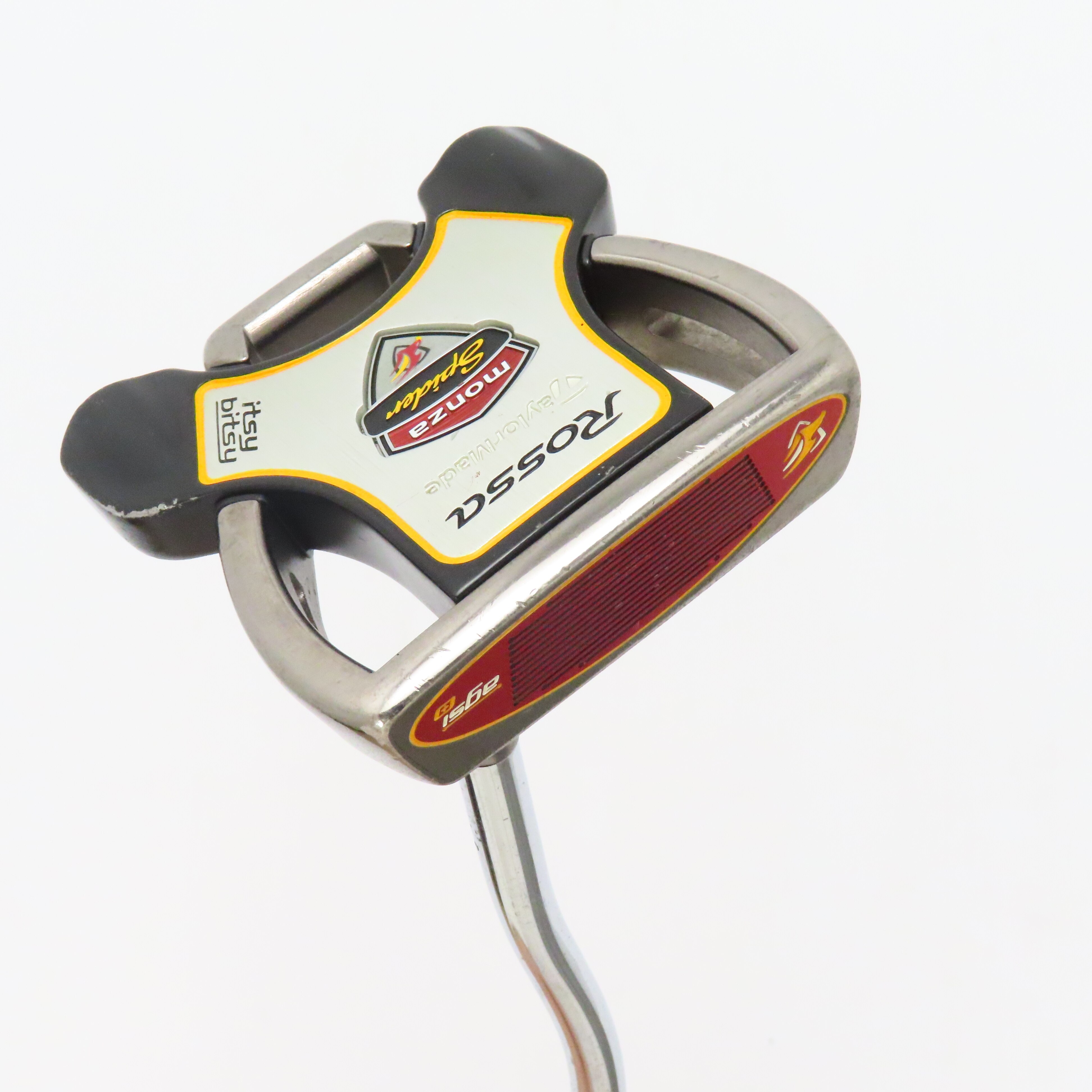 【美品】Rossa Monza Spider itsy bitsy パター 中古】MONZA itsy bitsy SPIDER パター スチールシャフト 計測項目外