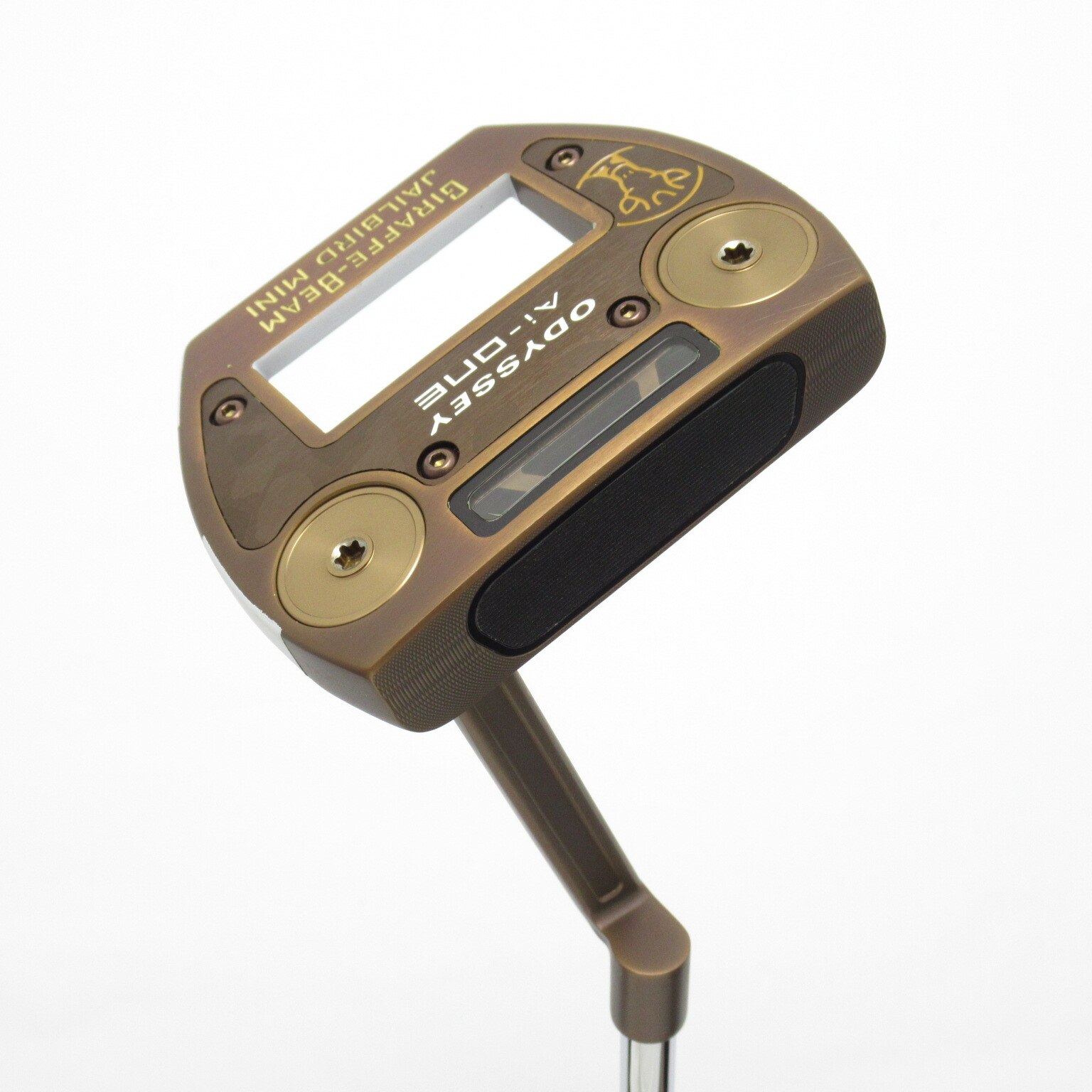 中古】Ai-ONE GIRAFFE-BEAM JAILBIRD MINI パター スチールシャフト