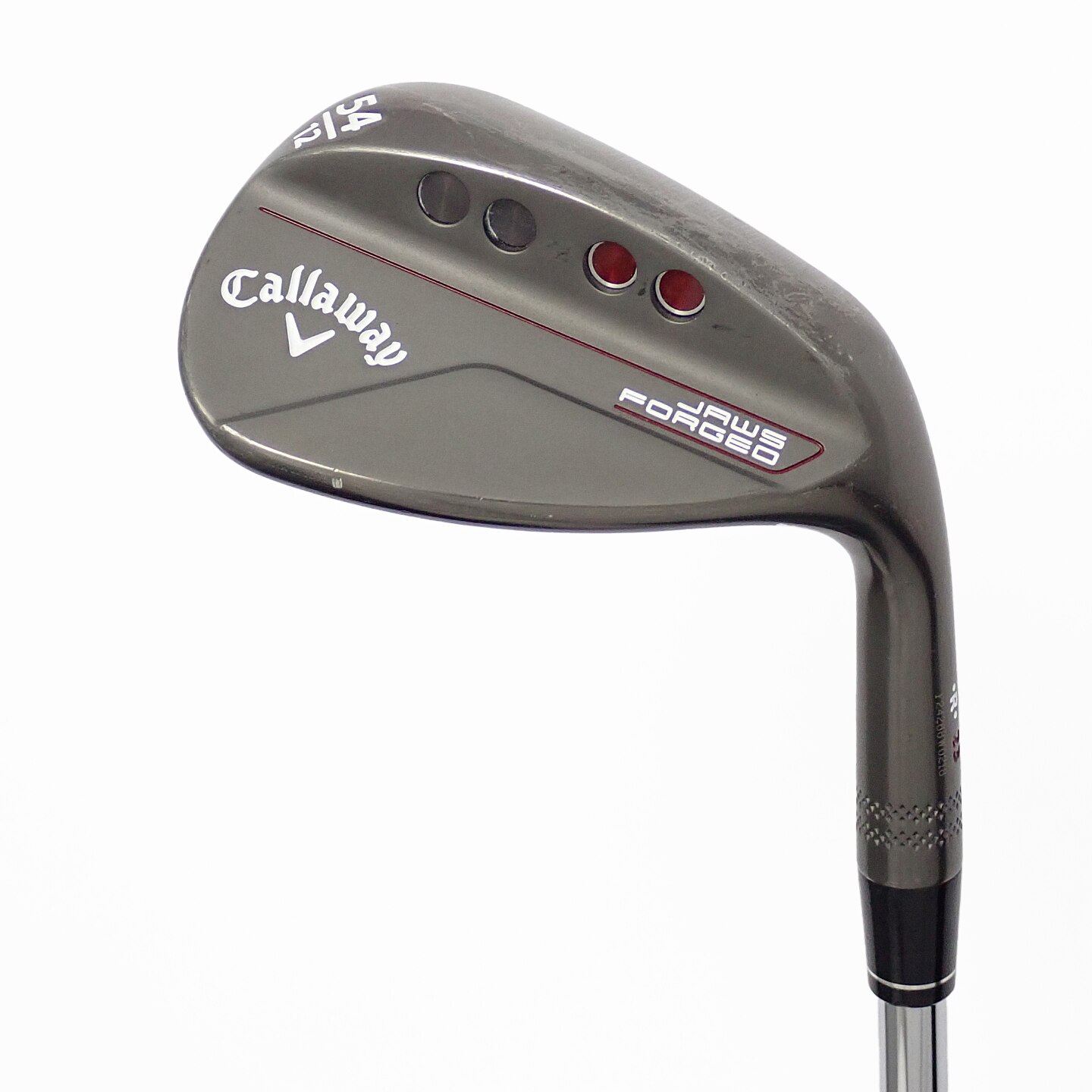 Callaway Jaws Forged ウェッジ54度 中古品(美品) 中古】JAWS FORGED チャコールブラック仕上げ ウェッジ Dynamic Gold