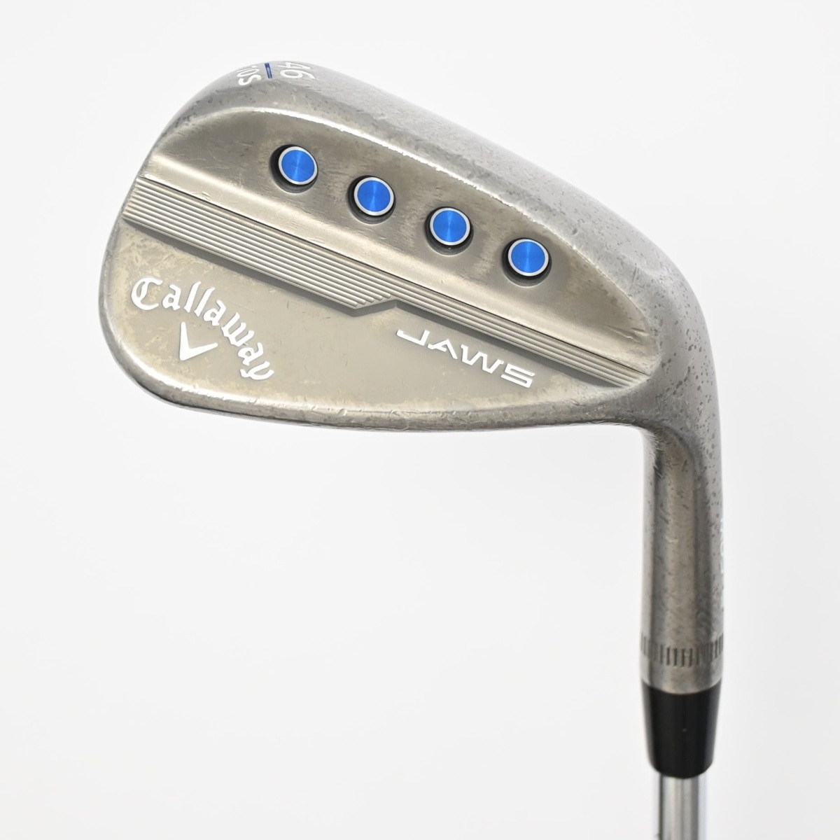 中古】MD5 JAWS ツアーグレー仕上げ ウェッジ スチールシャフト 46-10