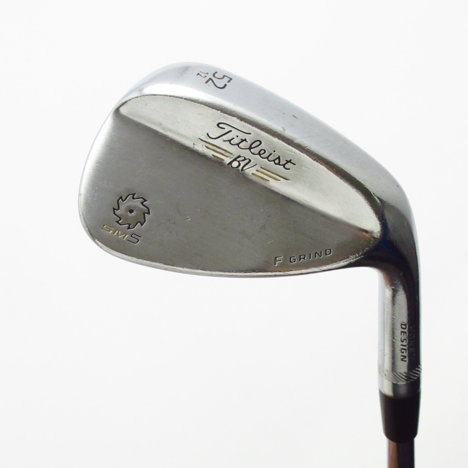 中古】Vokey SM5 ﾂｱｰｸﾛｰﾑ F GRIND ウェッジ (タイトリスト) ボーケイ