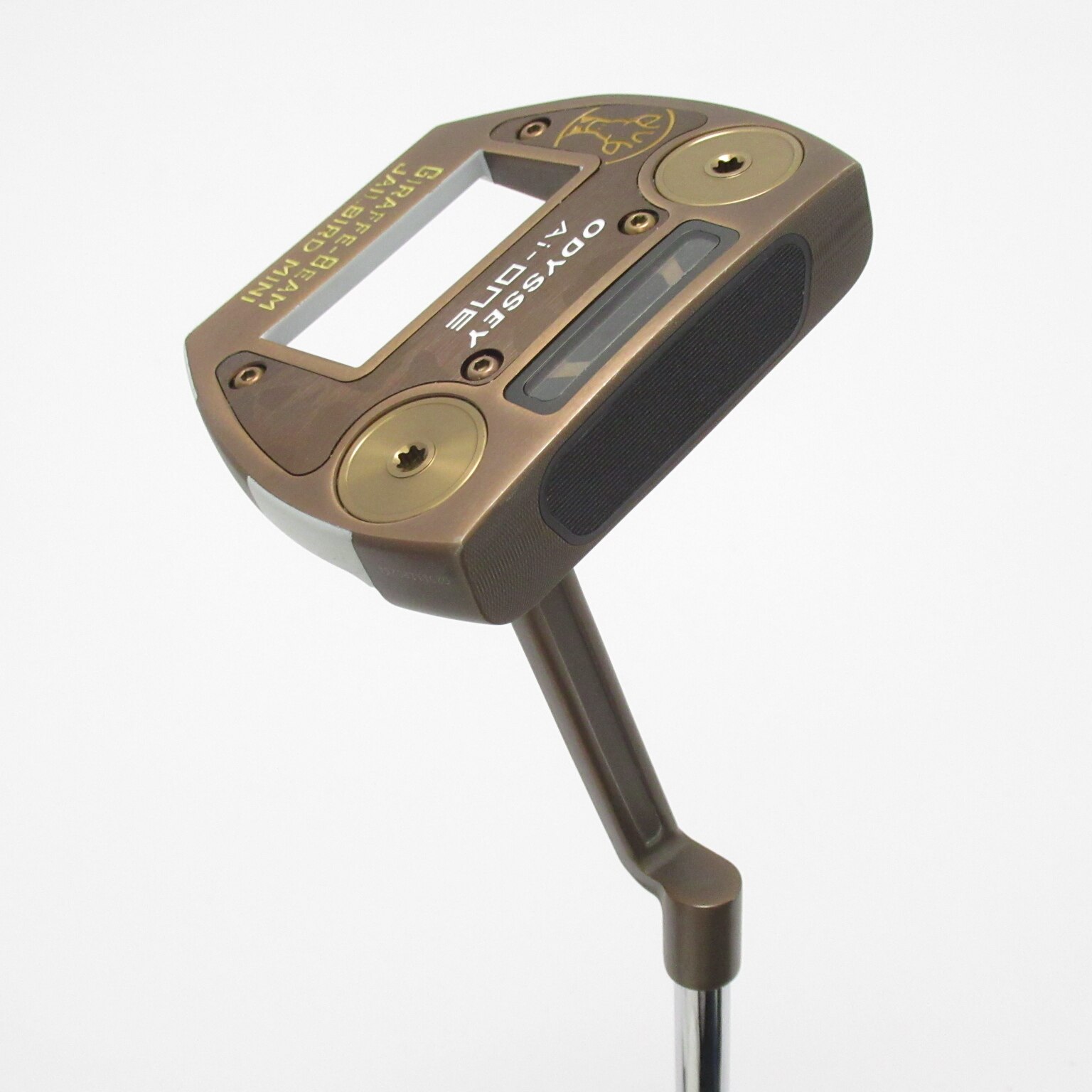 中古】Ai-ONE GIRAFFE-BEAM JAILBIRD MINI パター スチールシャフト