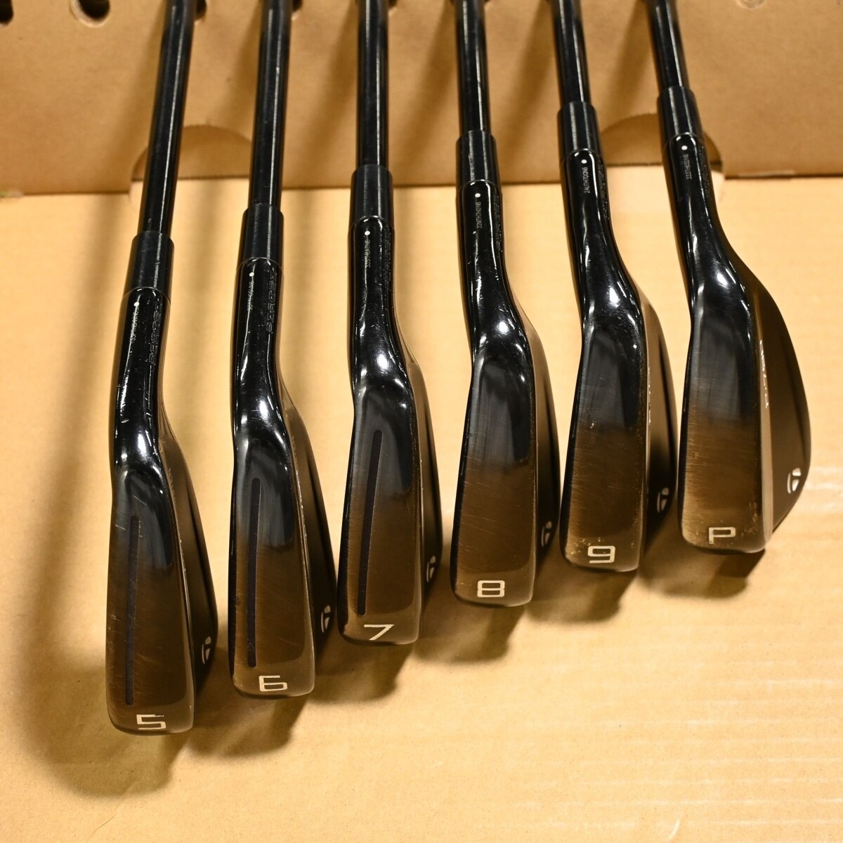 中古】P790 BK(2023) アイアン MCI 80 for TaylorMade 23.5 S C