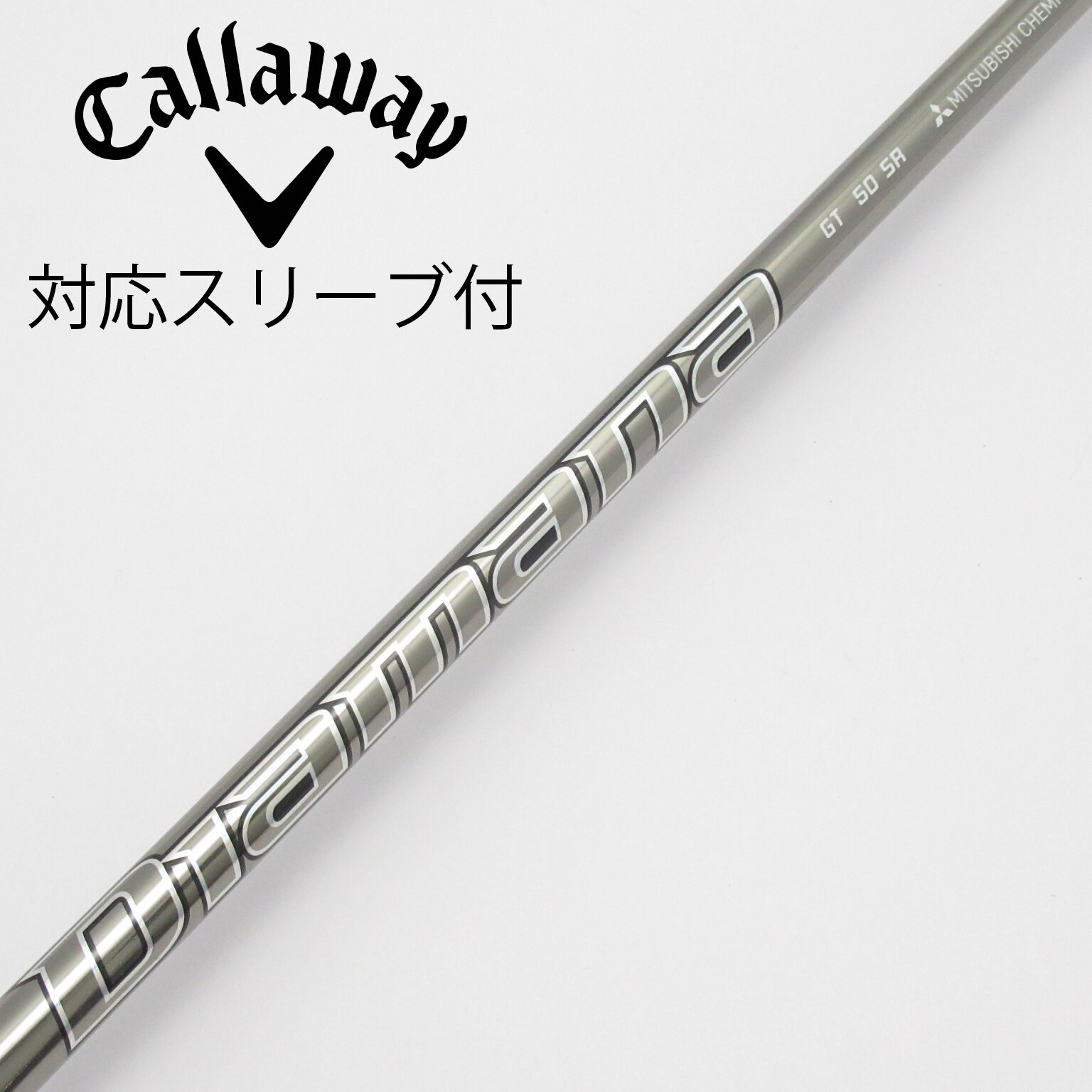 中古】Diamana GT ドライバー用_スリーブ付 Diamana GT 50 SR C