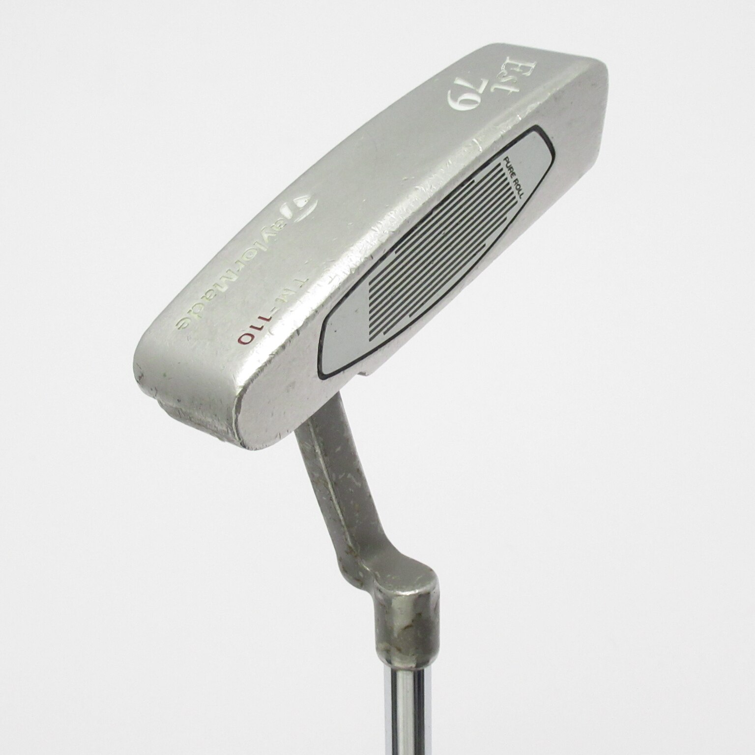 TaylorMade TM-110 パター Est 79 中古】EST 79 TM-110 US パター スチールシャフト 計測項目外 計測項目