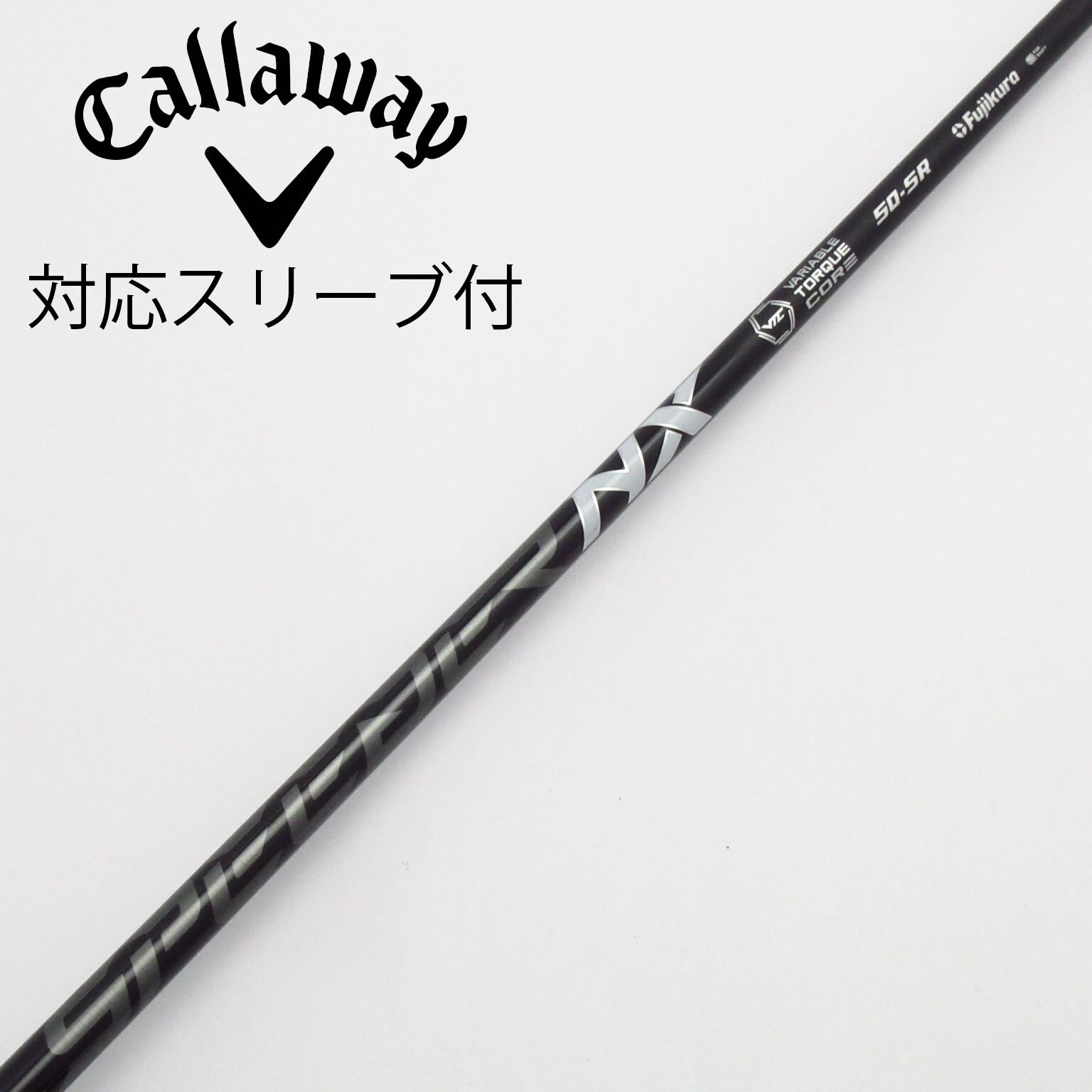 中古】Speeder NX BLACK ドライバー用_スリーブ付 Speeder NX BLACK 50