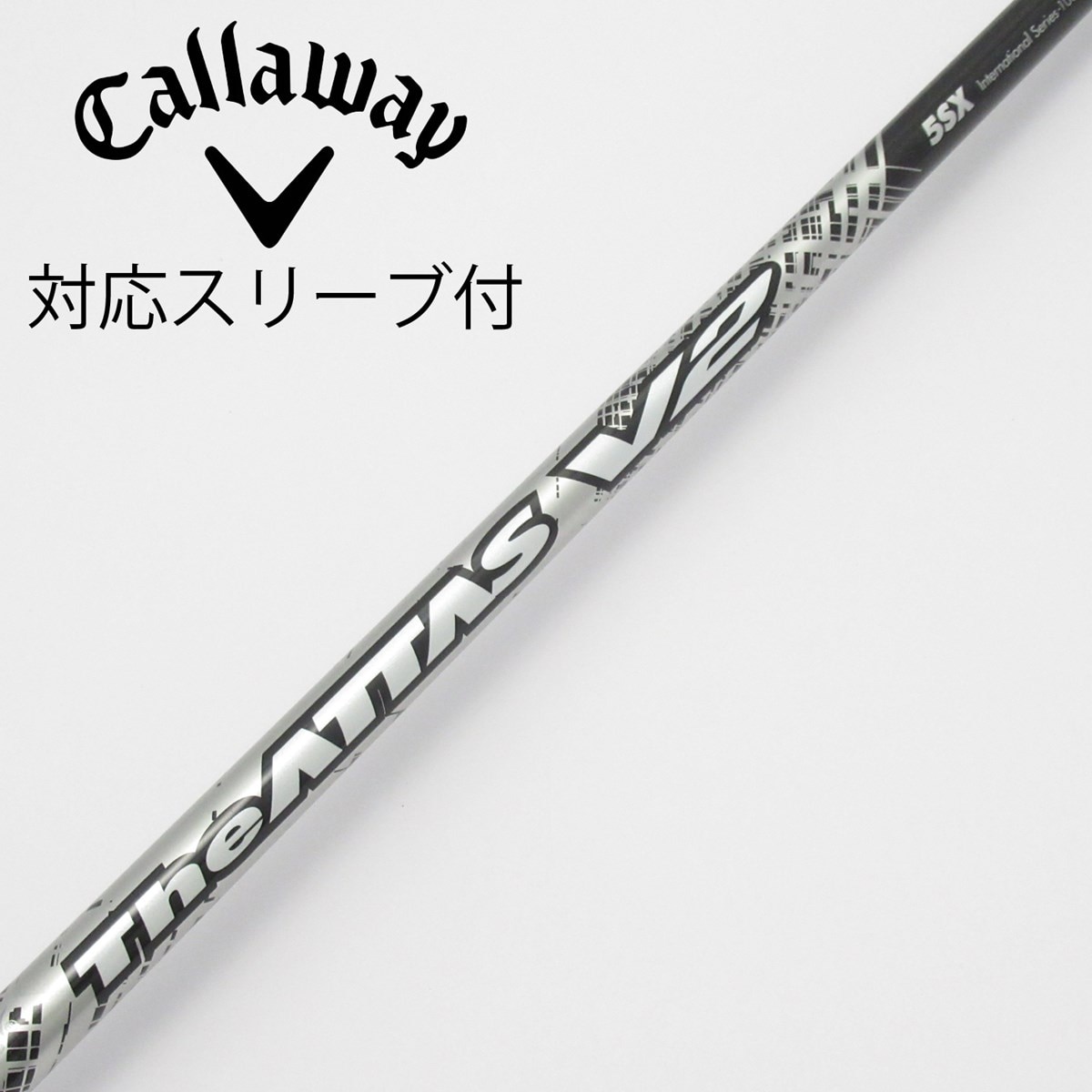 中古】THE ATTAS V2 ドライバー用_スリーブ付 THE ATTAS V2 5 SX C