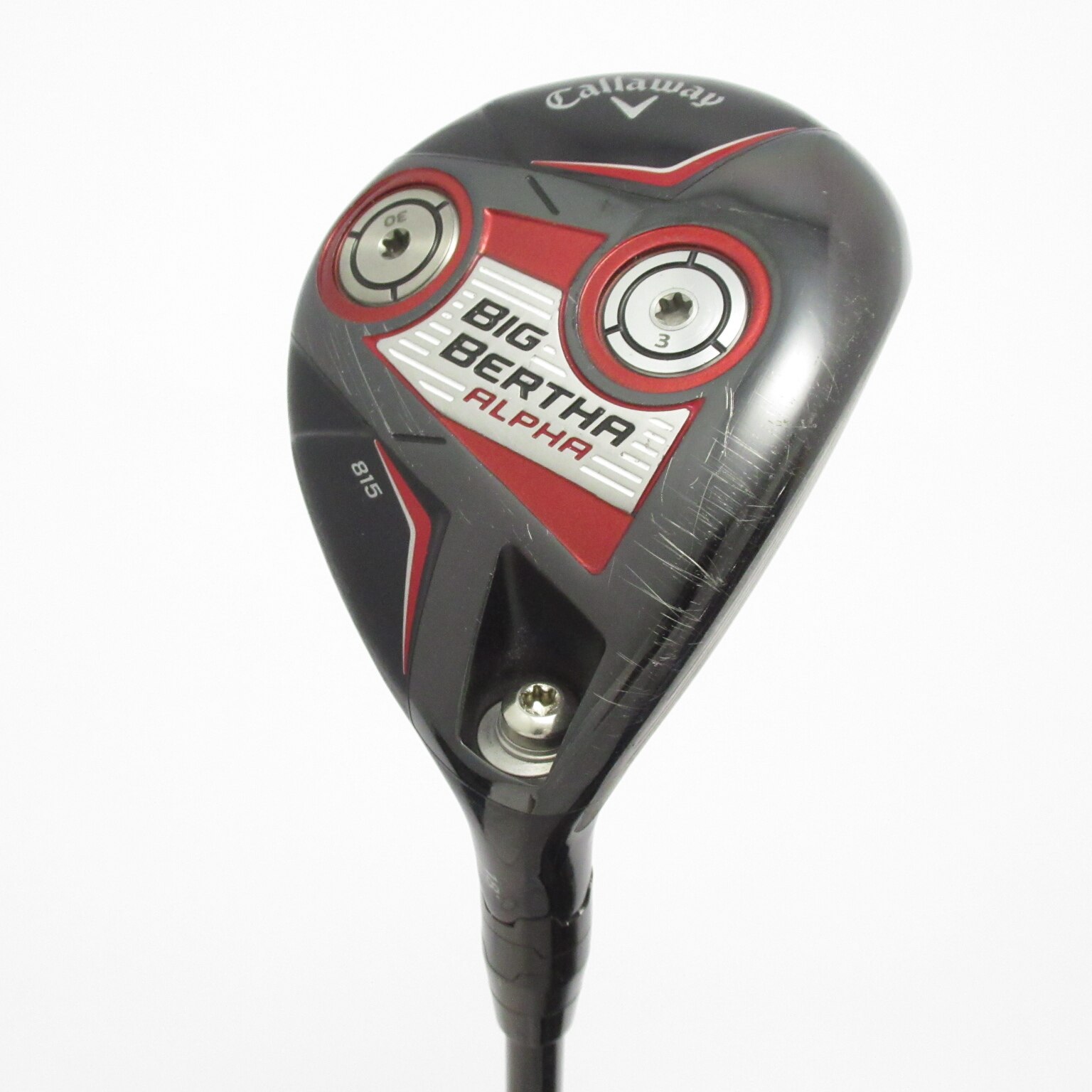 希少　名器　FW BIG BERTHA ALPHR816　 16°＆18° １組 中古】ビッグバーサ ALPHA 815 フェアウェイウッド BIG BERTHA 18 S CD