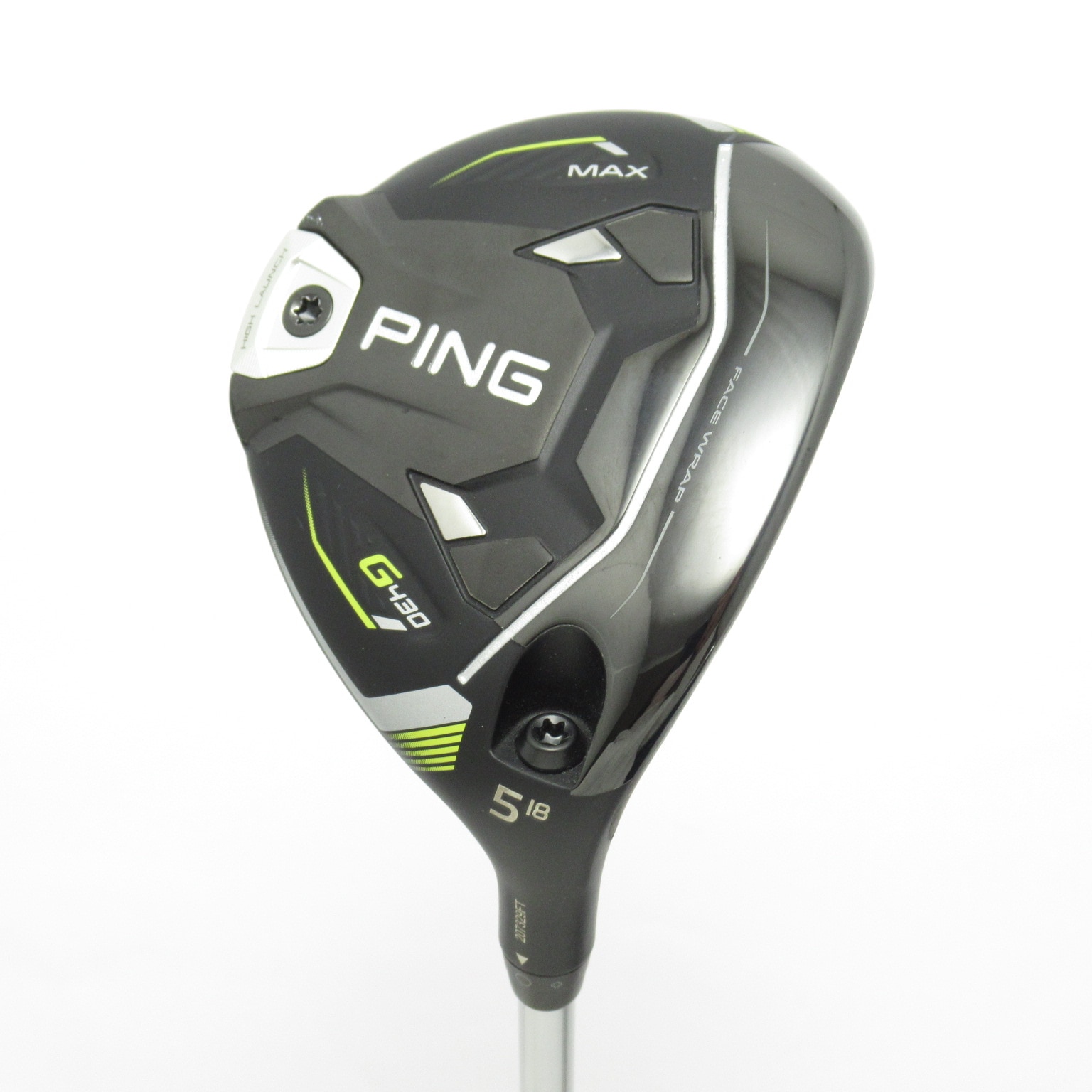 G430 MAX フェアウェイウッド 5w 18° ヘッドのみ 中古】G430 HL MAX フェアウェイウッド Speeder NX 45 18 設定無 B