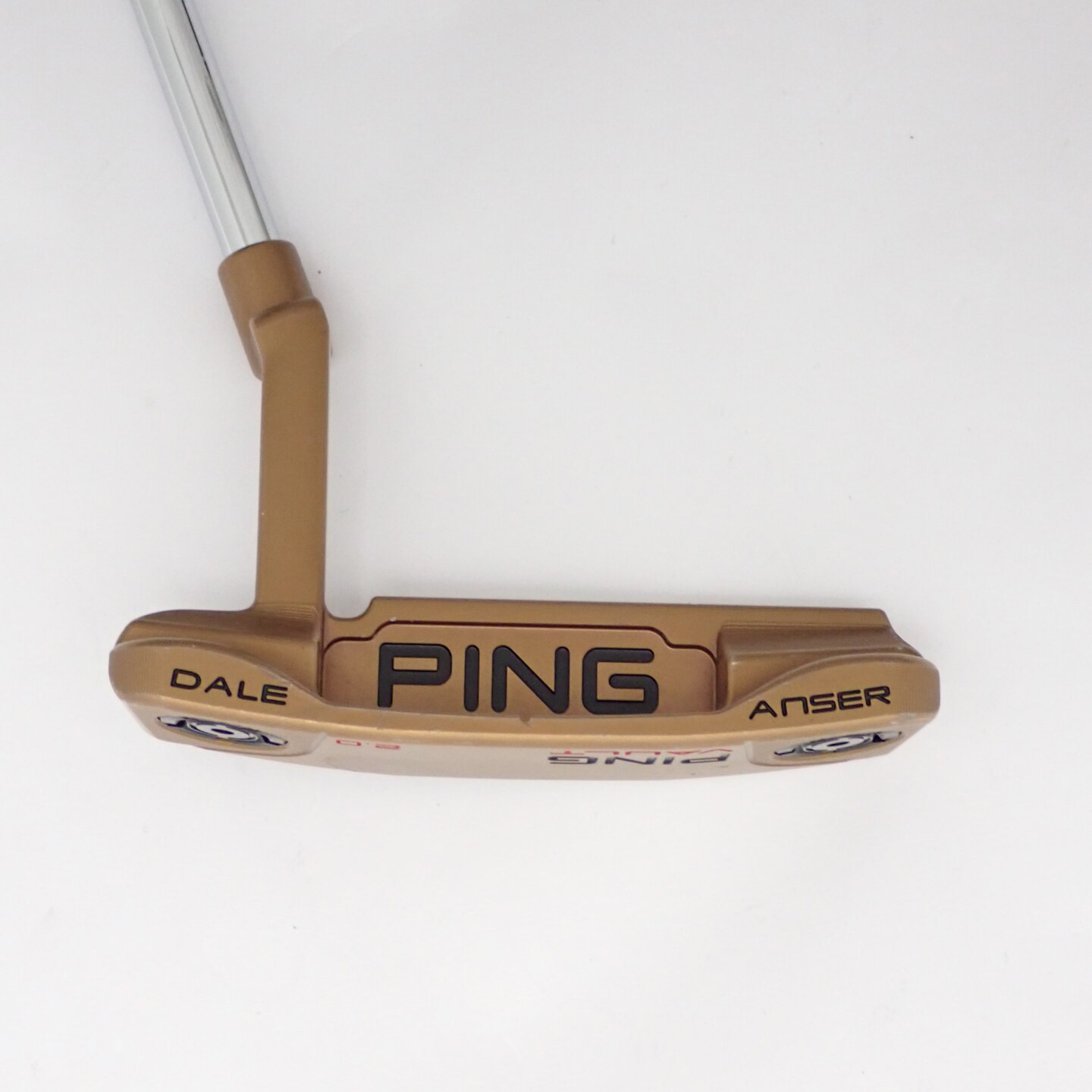 中古】ヴォルト2.0 デールアンサー カッパー パター スチールシャフト