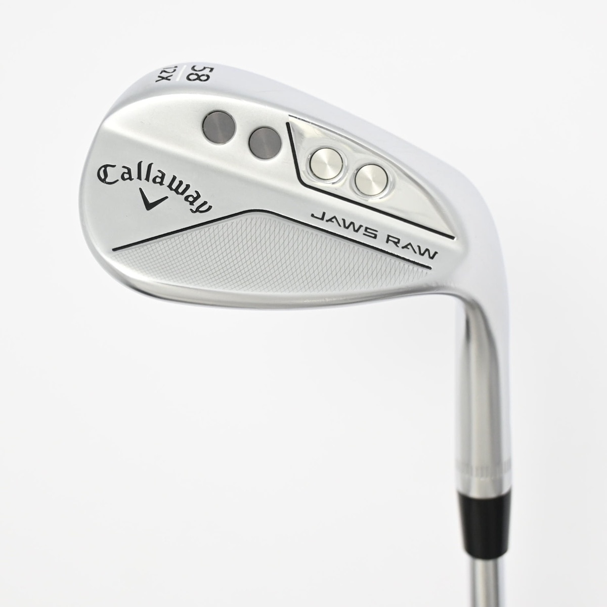 中古】JAWS RAW Xグラインド クロムメッキ仕上げ ウェッジ N.S.PRO