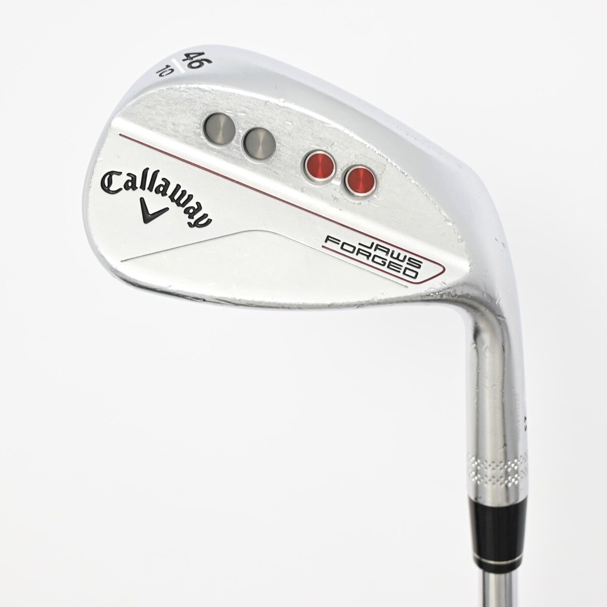 中古】JAWS FORGED クロムメッキ仕上げ ウェッジ N.S.PRO MODUS3 TOUR