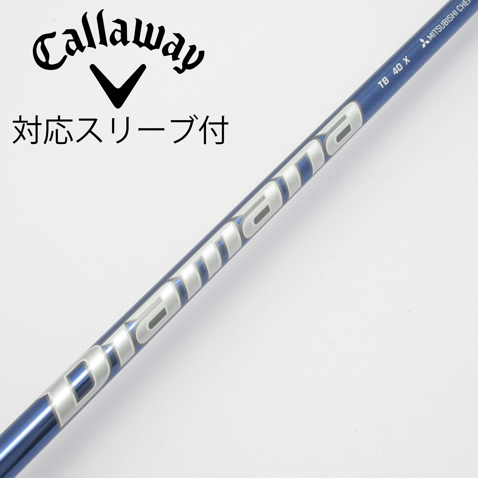 Diamana TB 40 S テーラーメイドスリーブ付き　1W用 中古】Diamana TB ドライバー用_スリーブ付 Diamana TB40 X C(シャフト