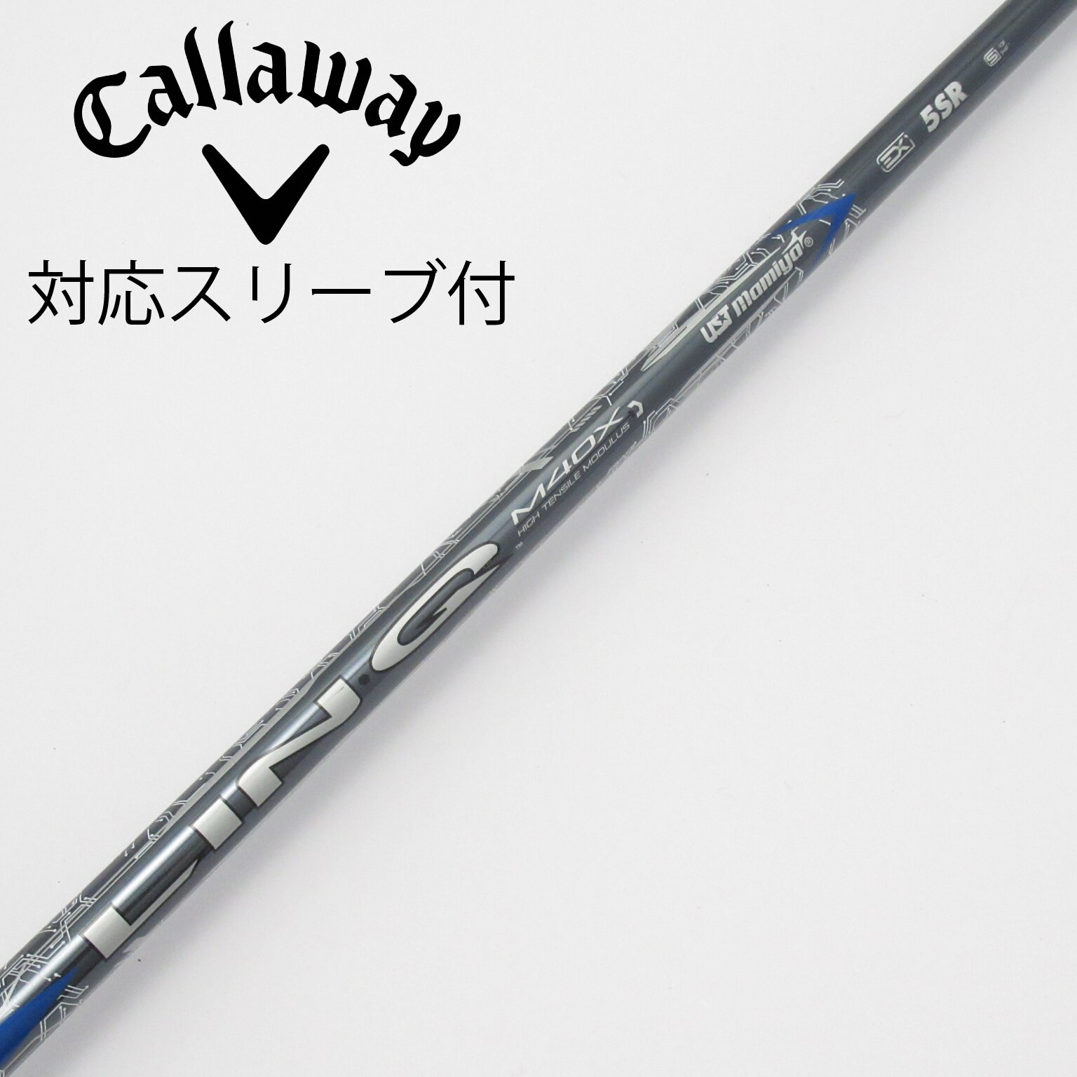 中古】LIN-Q BLUE EX ドライバー用_スリーブ付 LIN-Q BLUE EX 5 SR CD