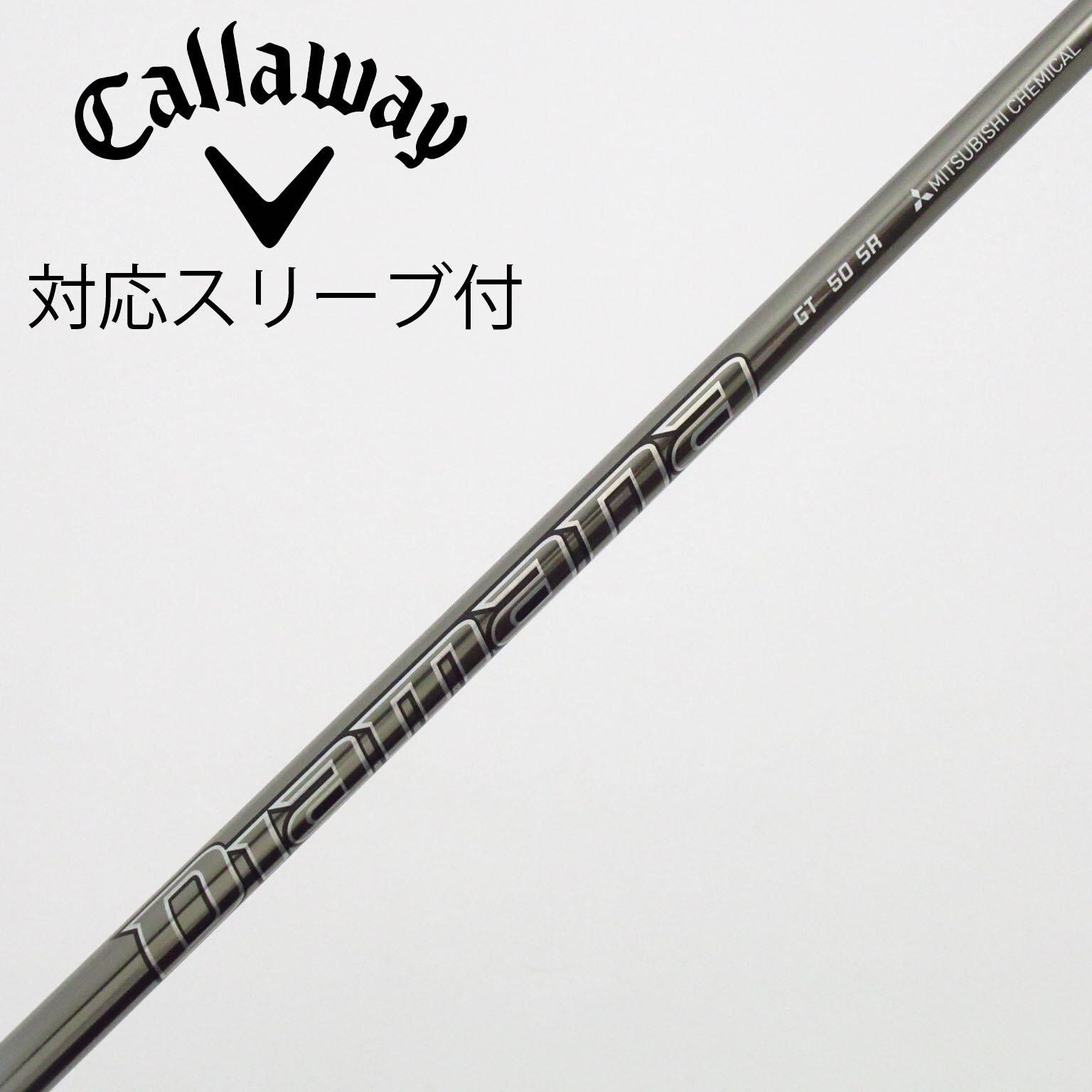 中古】Diamana GT ドライバー用_スリーブ付 Diamana GT 50 SR C